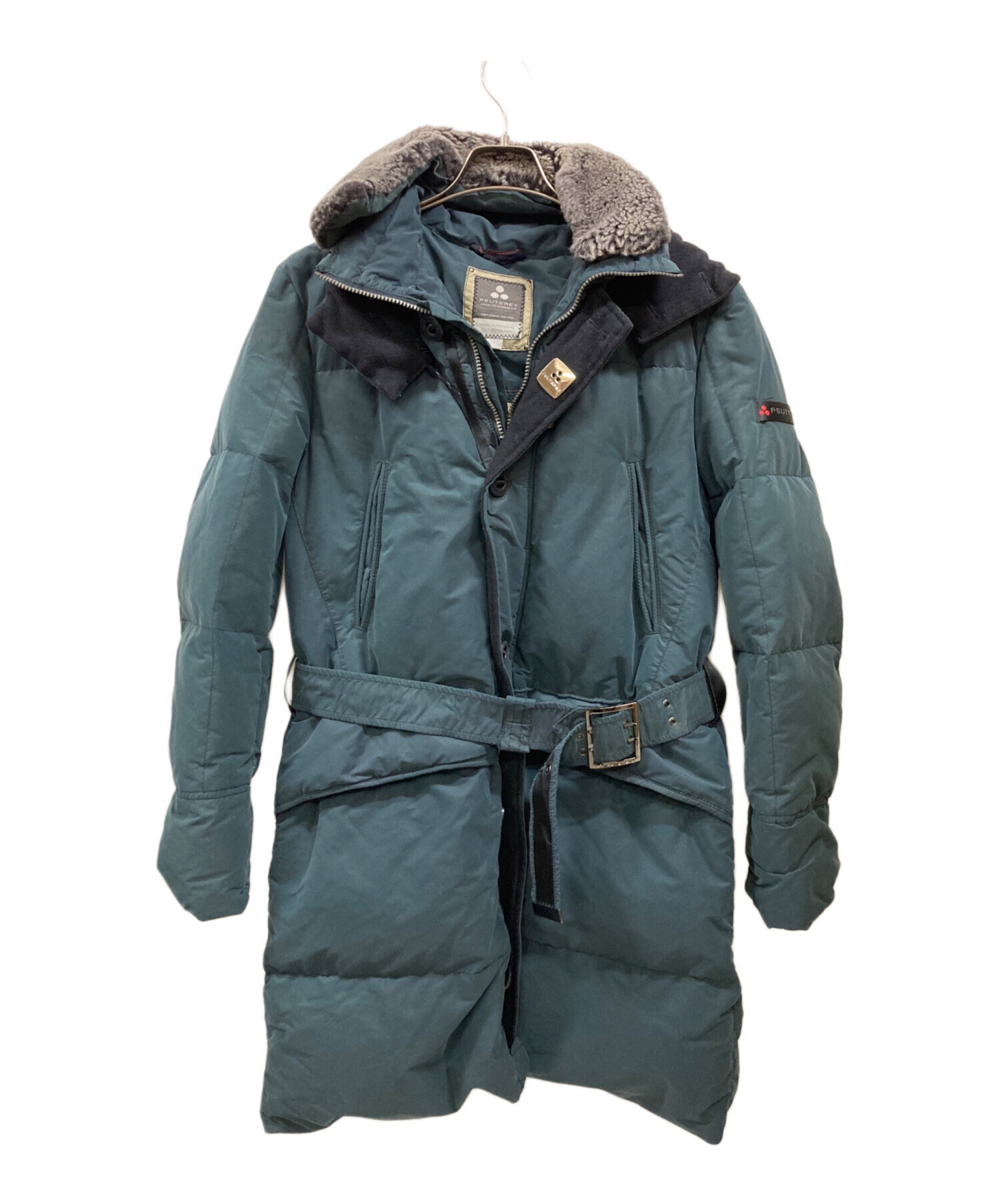 中古・古着通販】PEUTEREY (ピューテリー) ダウンコート ブルー サイズ