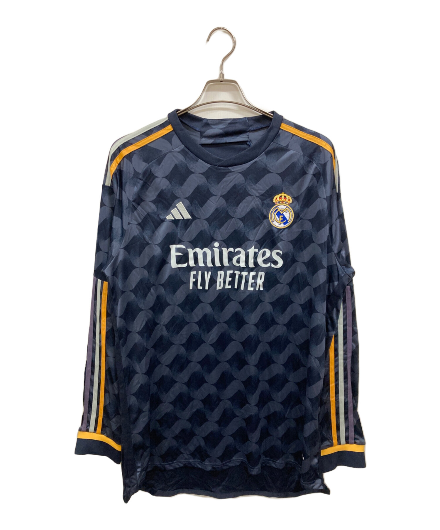 中古・古着通販】adidas (アディダス) ゲームシャツ ネイビー サイズ 