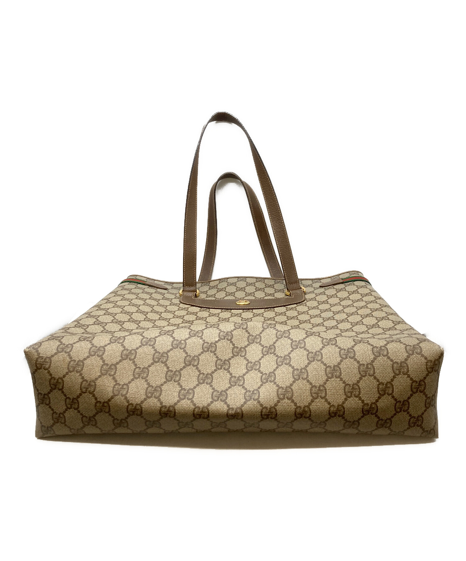 中古・古着通販】GUCCI (グッチ) シェリーラインGGプラストートバッグ