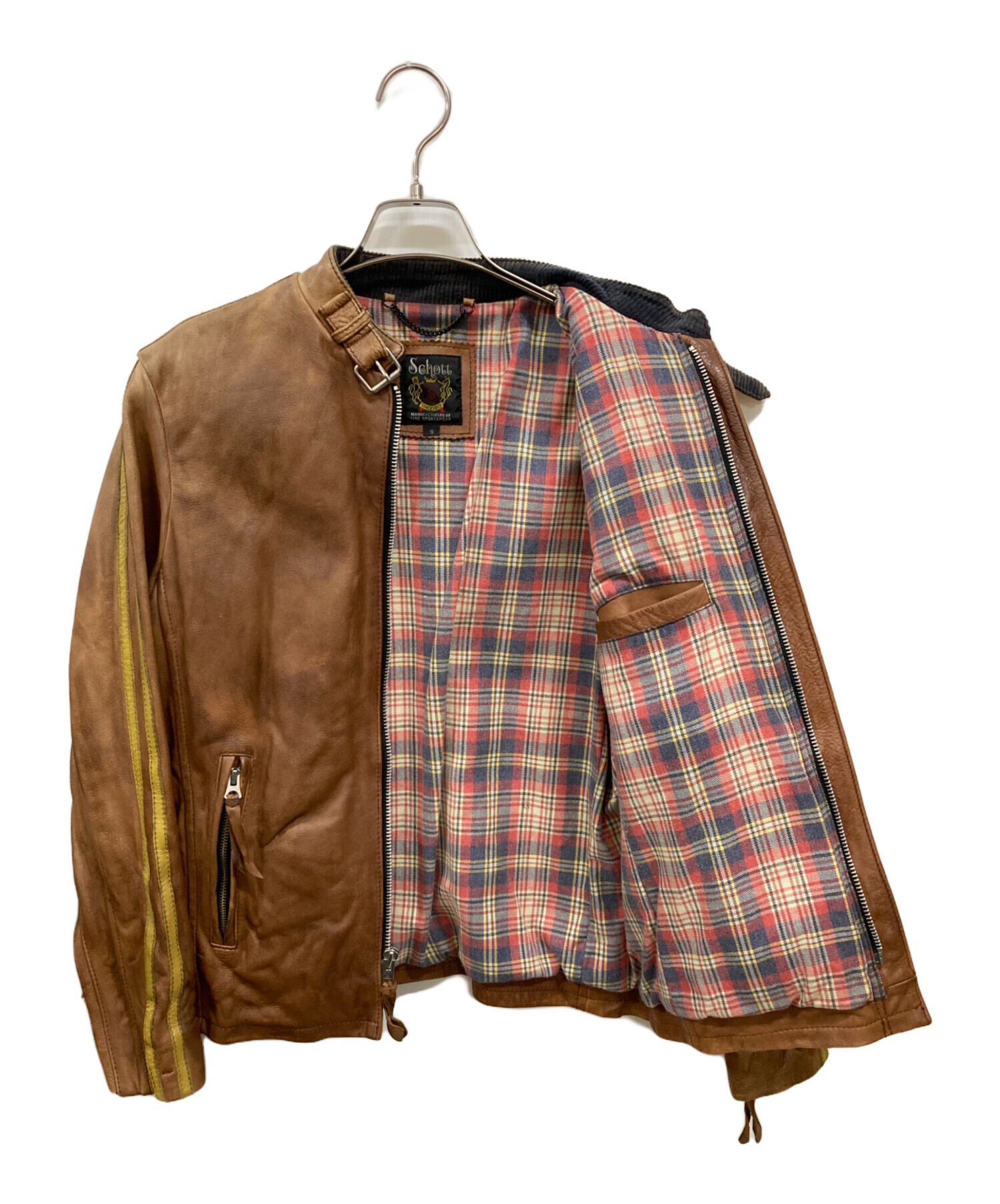 中古・古着通販】Schott (ショット) クラシックレーサーライダース