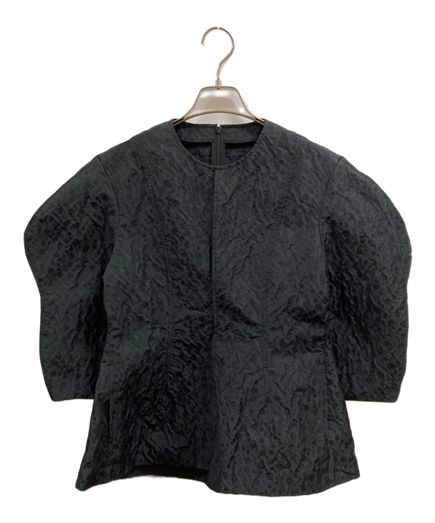 中古・古着通販】cygne (シーニュ) ジャガードフォルムトップス Lucile