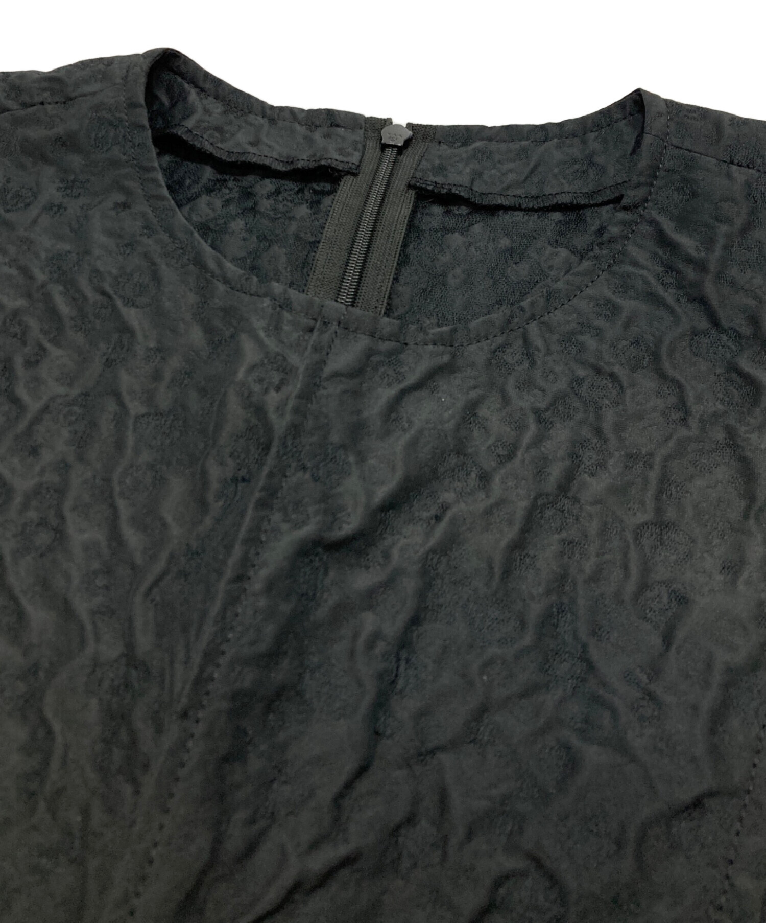 中古・古着通販】cygne (シーニュ) ジャガードフォルムトップス Lucile