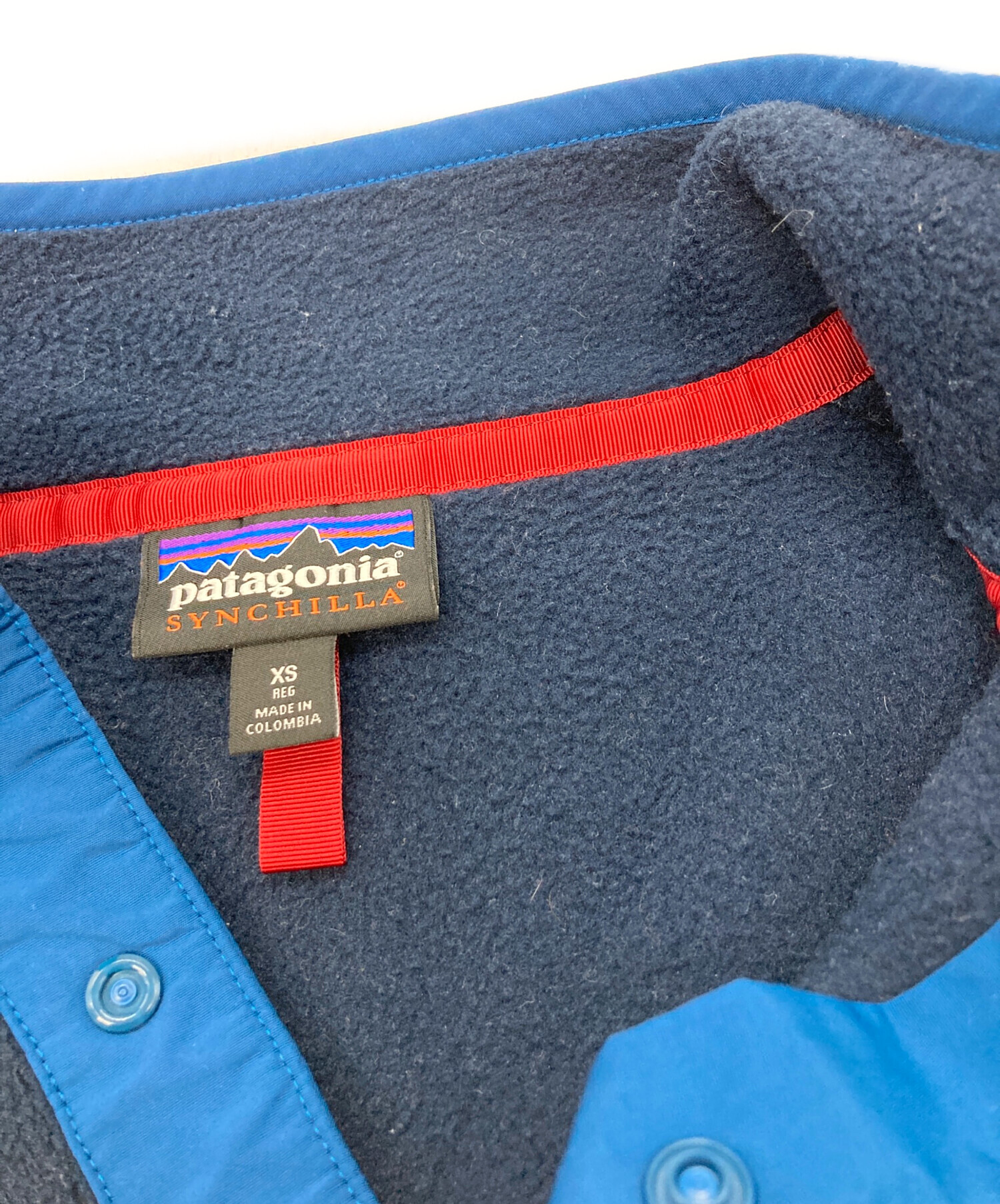 中古・古着通販】Patagonia (パタゴニア) シンチラスナップT ネイビー