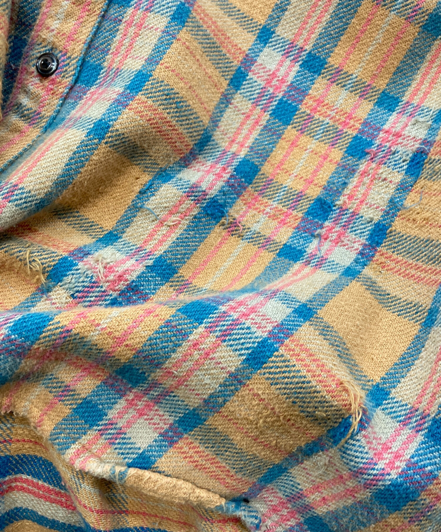 中古・古着通販】ANCELLM (アンセルム) 25AW NEL CHECK OVER WORK