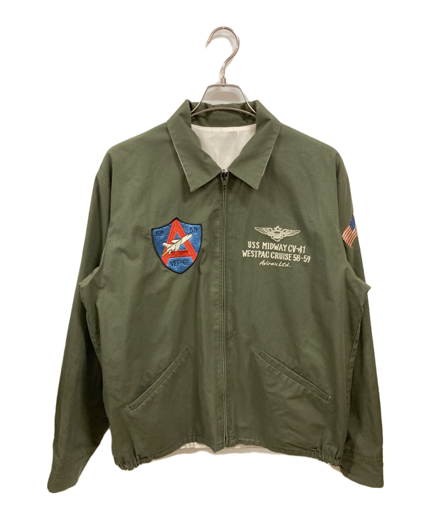 き*ん様 AVIREX スーベニアジャケット 中古・古着通販】AVIREX (アヴィレックス) スーヴェニアジャケット