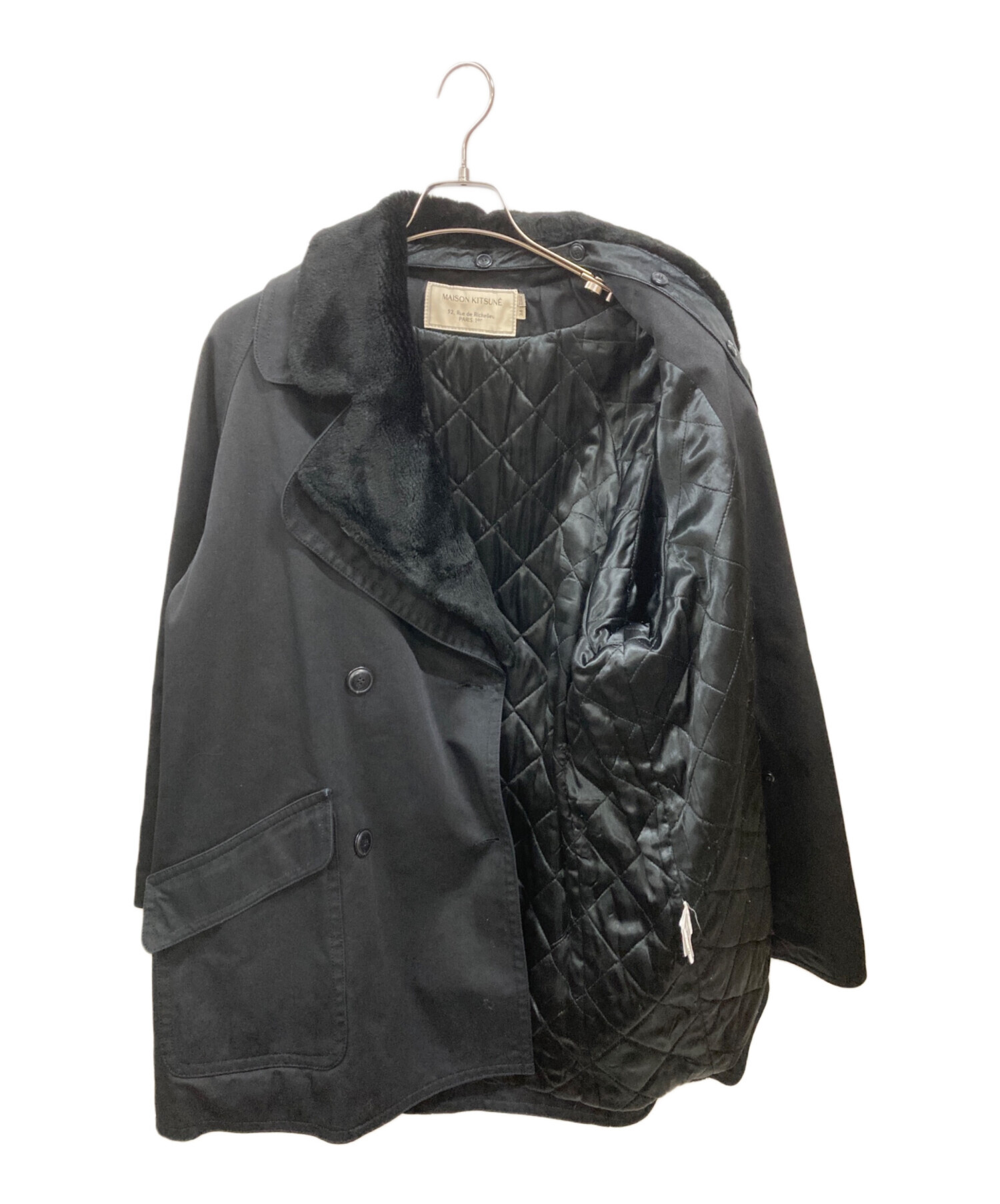 中古・古着通販】MAISON KITSUNE (メゾンキツネ) ダブルコート