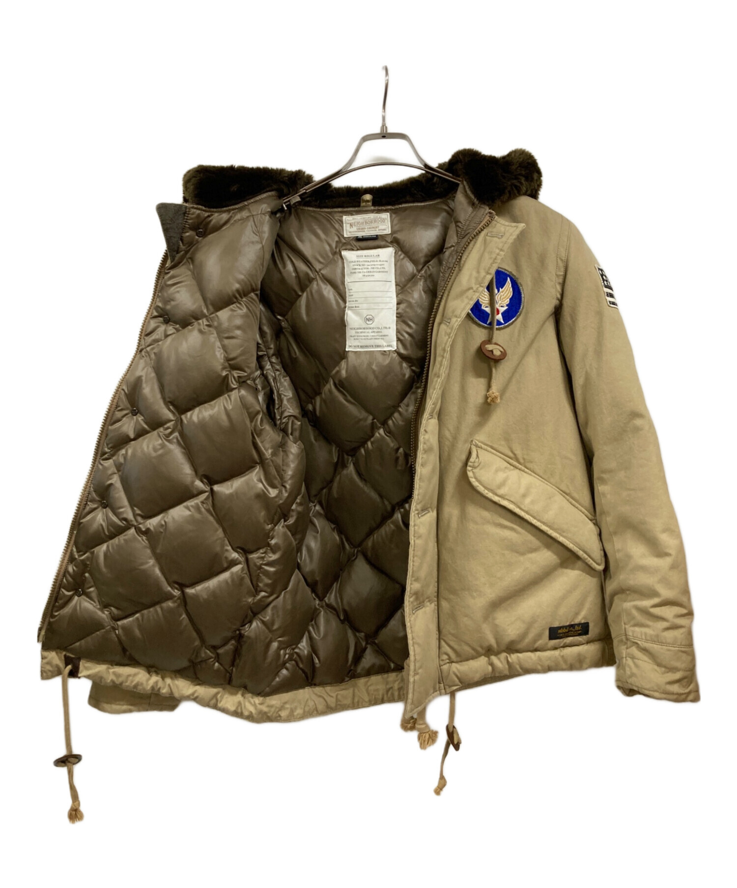 中古・古着通販】NEIGHBORHOOD (ネイバーフッド) B-11/C-JKT ブラウン 