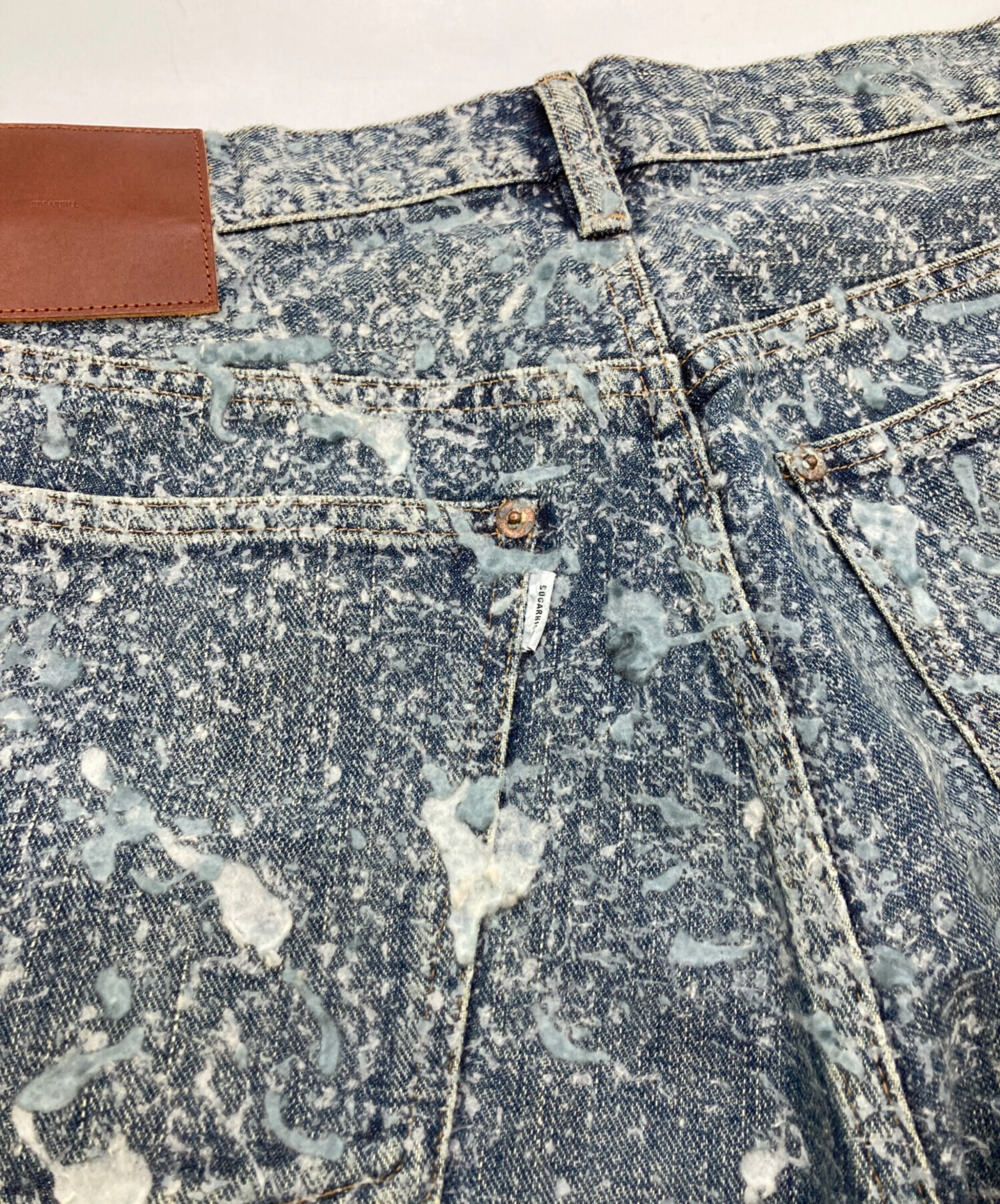 中古・古着通販】SUGARHILL (シュガーヒル) MOLDED DENIM TROUSERS 