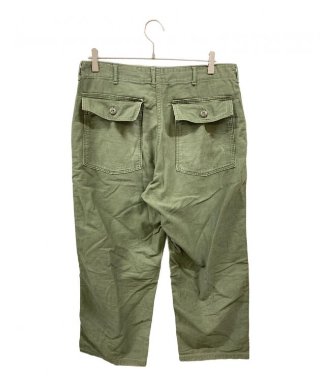 中古・古着通販】US ARMY (ユーエスアーミー) ベイカーパンツ カーキ