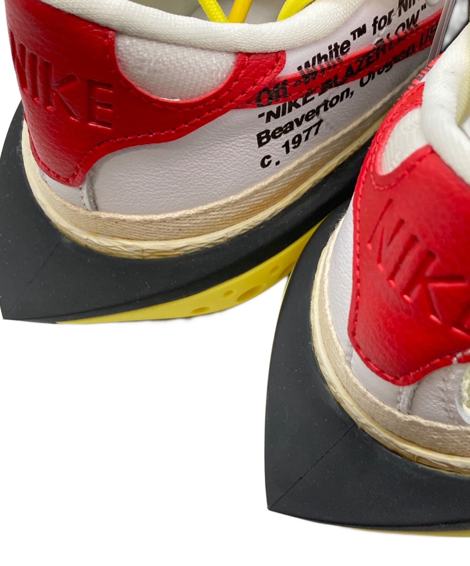 中古・古着通販】NIKE (ナイキ) OFFWHITE (オフホワイト) Blazer Low 