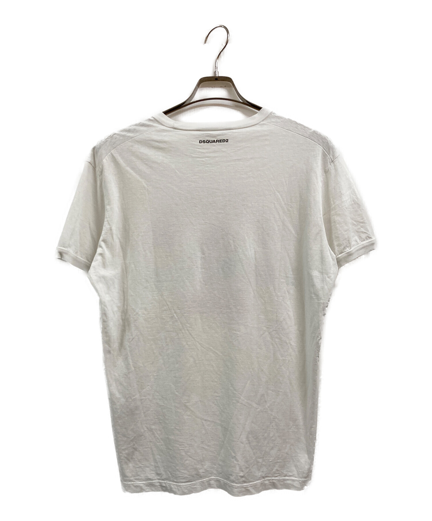中古・古着通販】DSQUARED2 (ディースクエアード) プリントTシャツ 