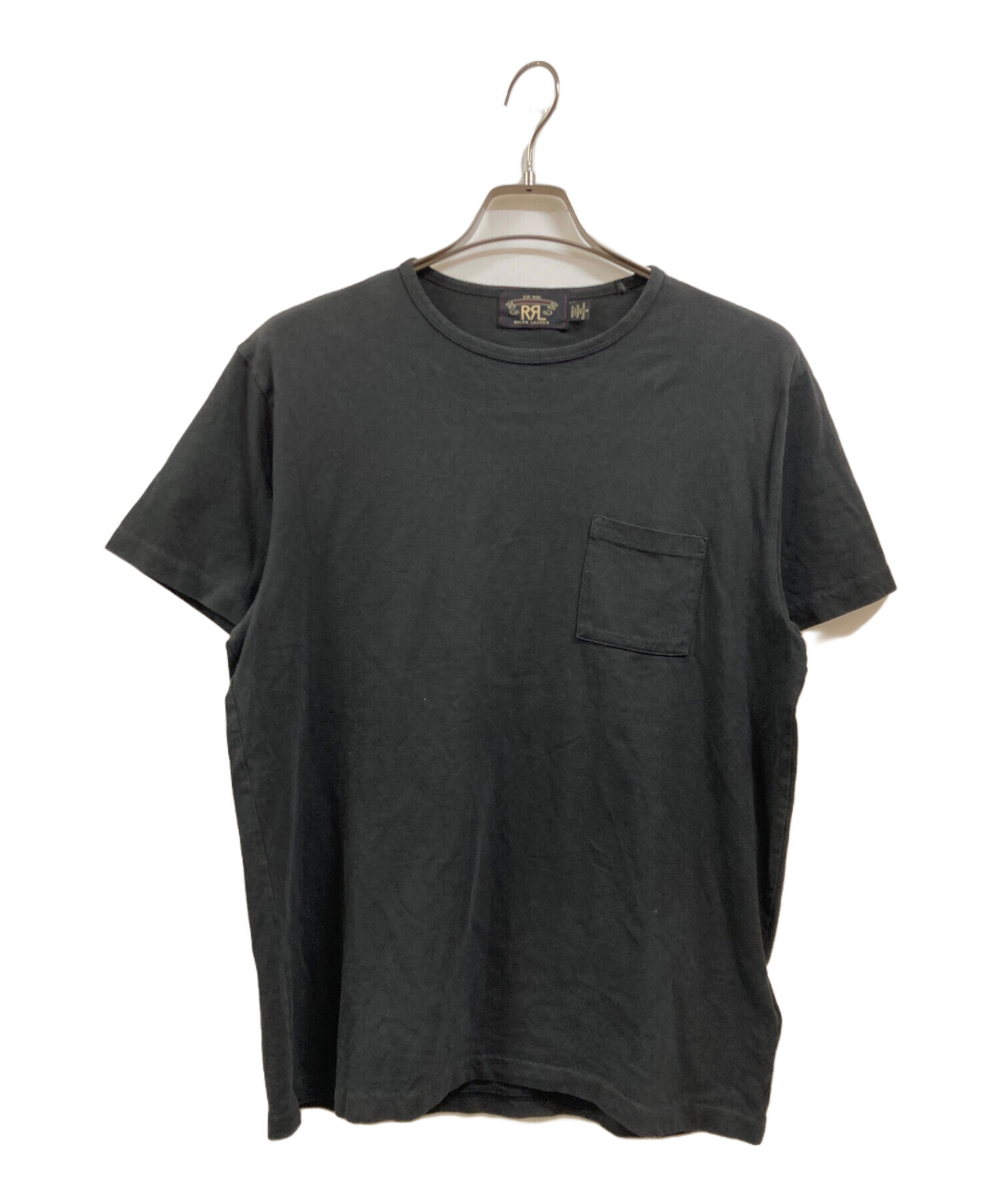 中古・古着通販】RRL (ダブルアールエル) ポケットTシャツ ブラック 