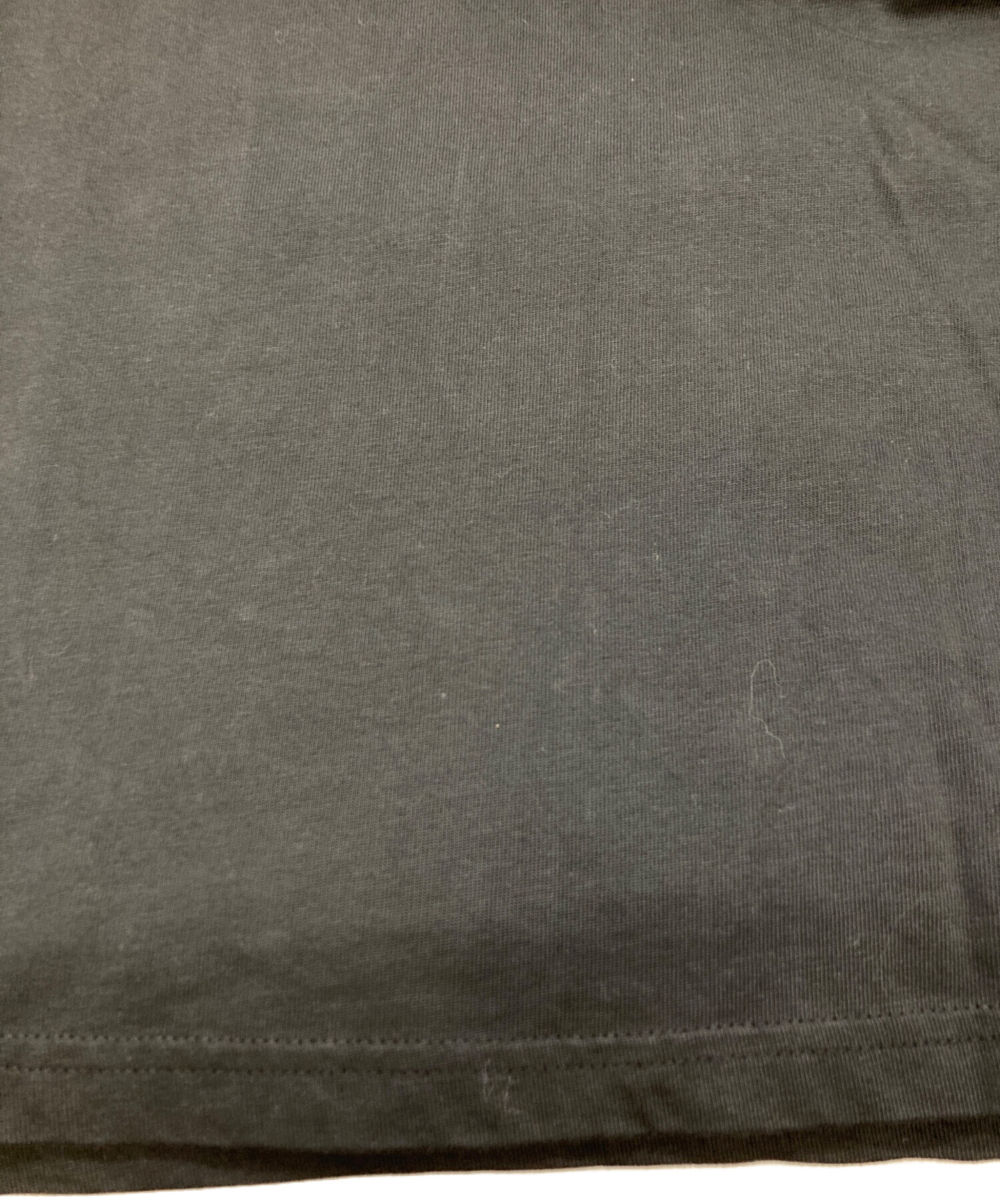 中古・古着通販】MONCLER (モンクレール) ロゴTシャツ ブラック サイズ