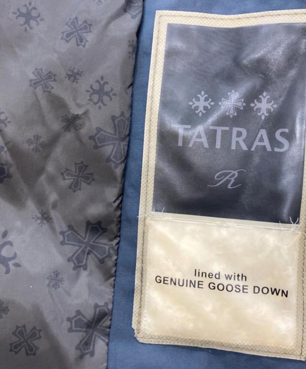中古・古着通販】TATRAS (タトラス) ダウンジャケット ネイビー サイズ