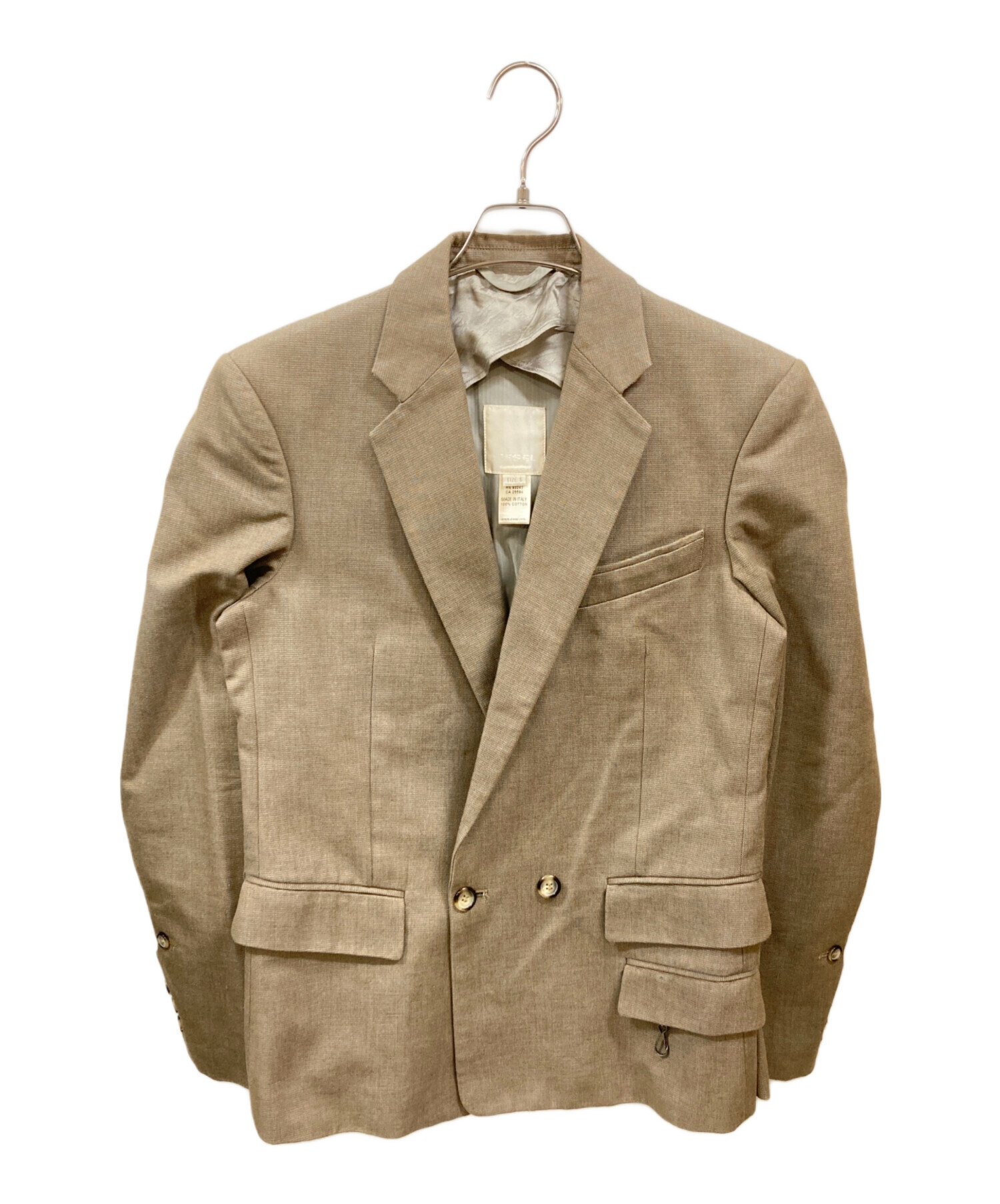 中古・古着通販】DIESEL (ディーゼル) ダブルテーラードジャケット 