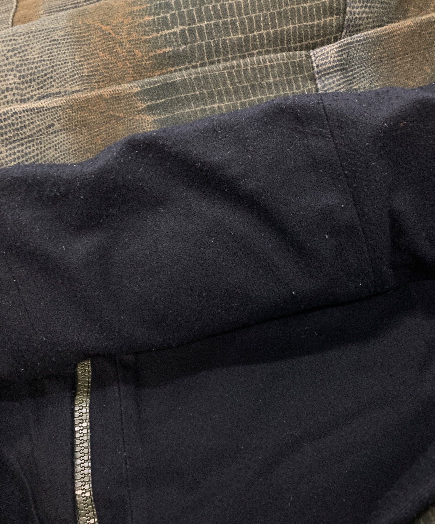 中古・古着通販】A.P.C. (アーペーセー) パイソン柄シングルライダース