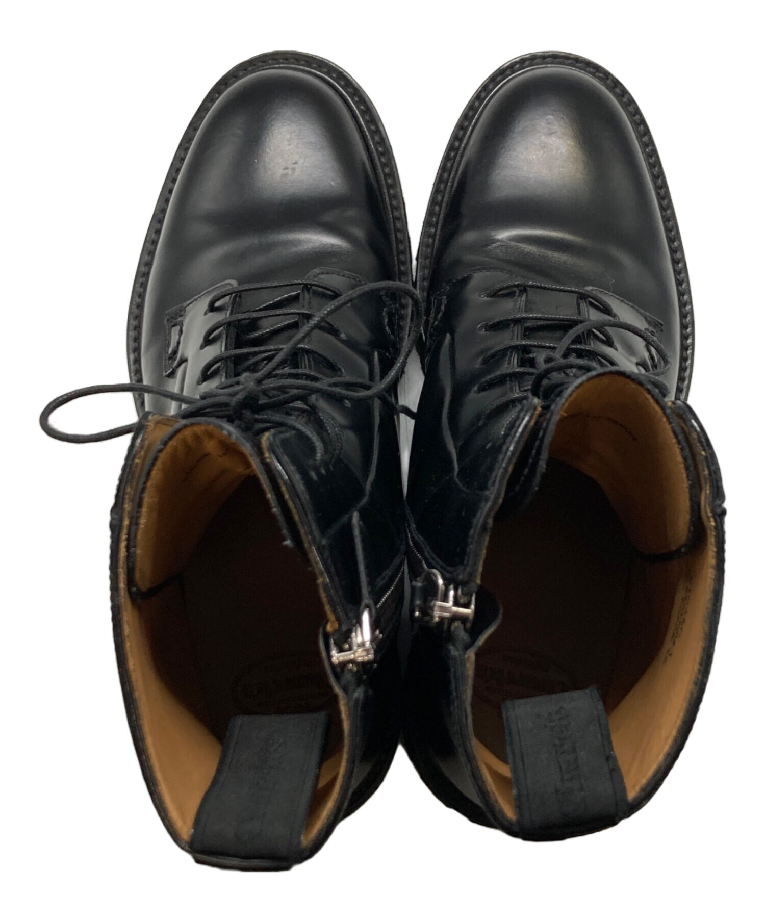 Church’s ドレスシューズ　ブラック 中古・古着通販】Church's (チャーチ) ALEXANDRA T レースアップブーツ