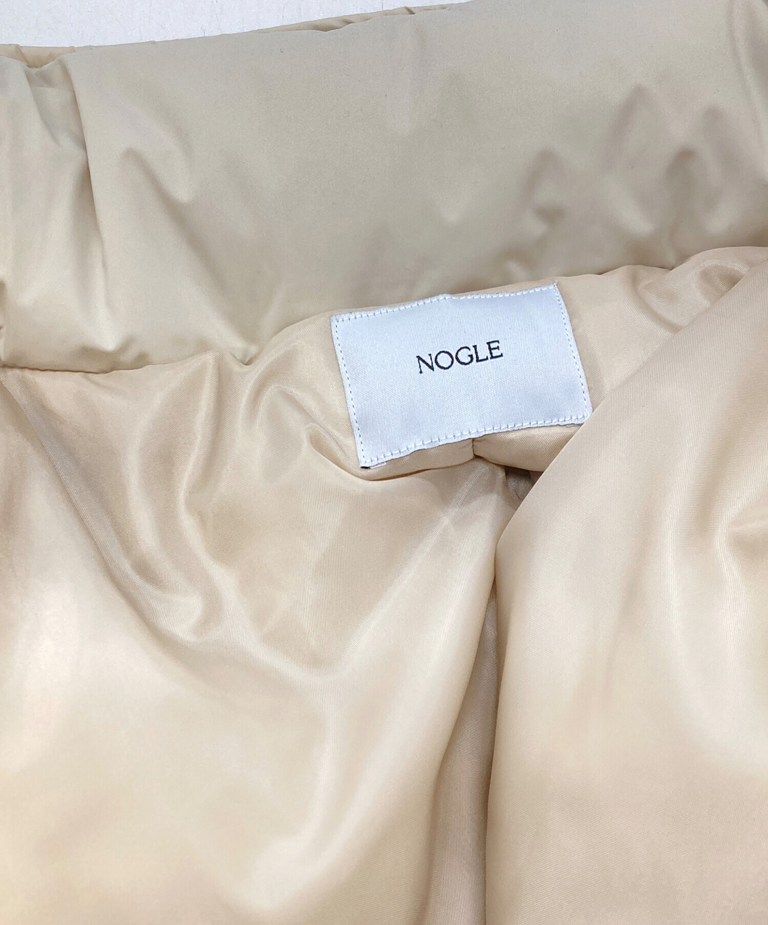 中古・古着通販】NOGLE (ノグル) モンスター中綿コート アイボリー 