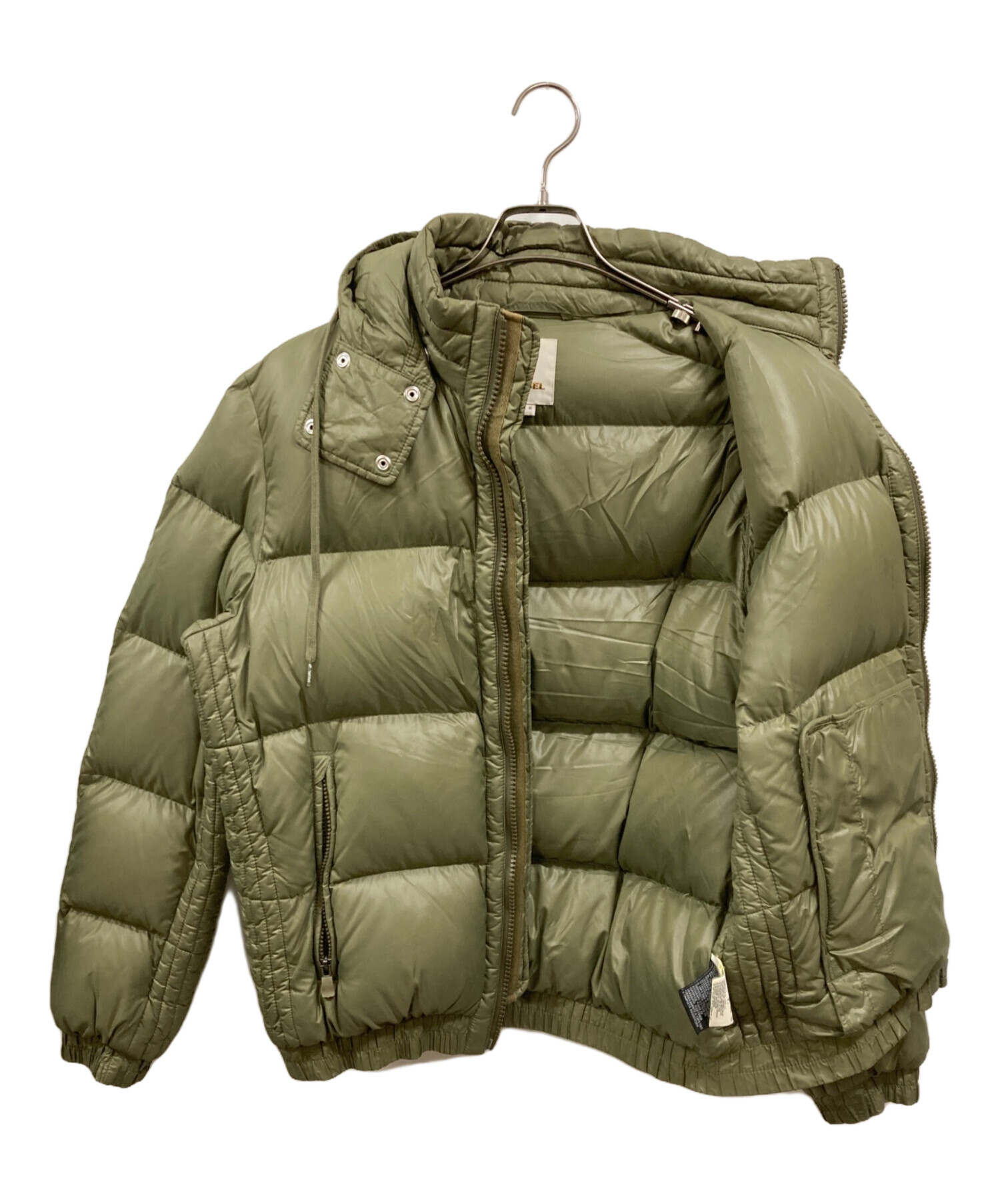 中古・古着通販】DIESEL (ディーゼル) ダウンジャケット カーキ