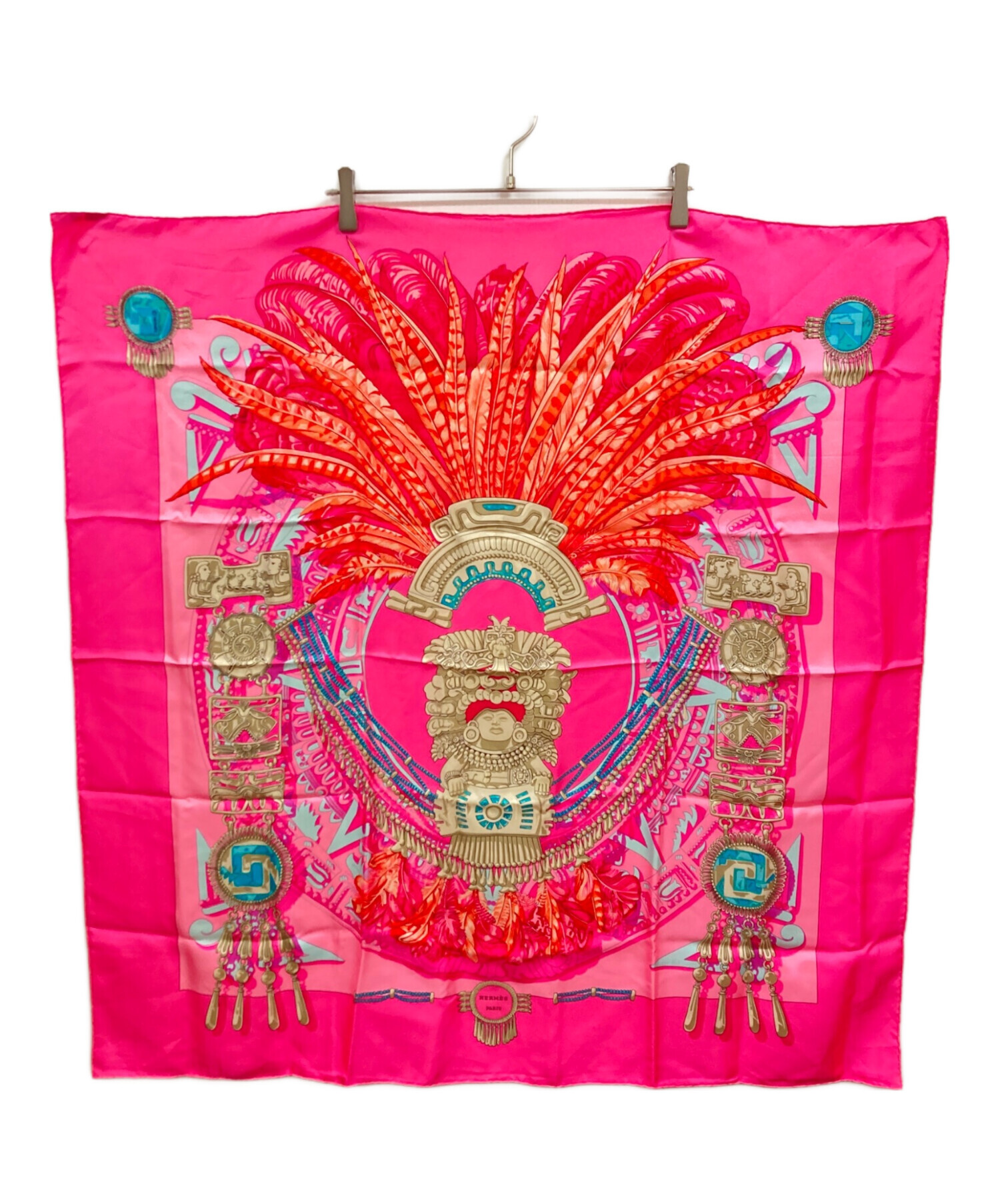 新品未使用　HERMES シルクスカーフ HERMES（エルメス） 未使用 スカーフ スカーフ カレ90 シルクツイル L