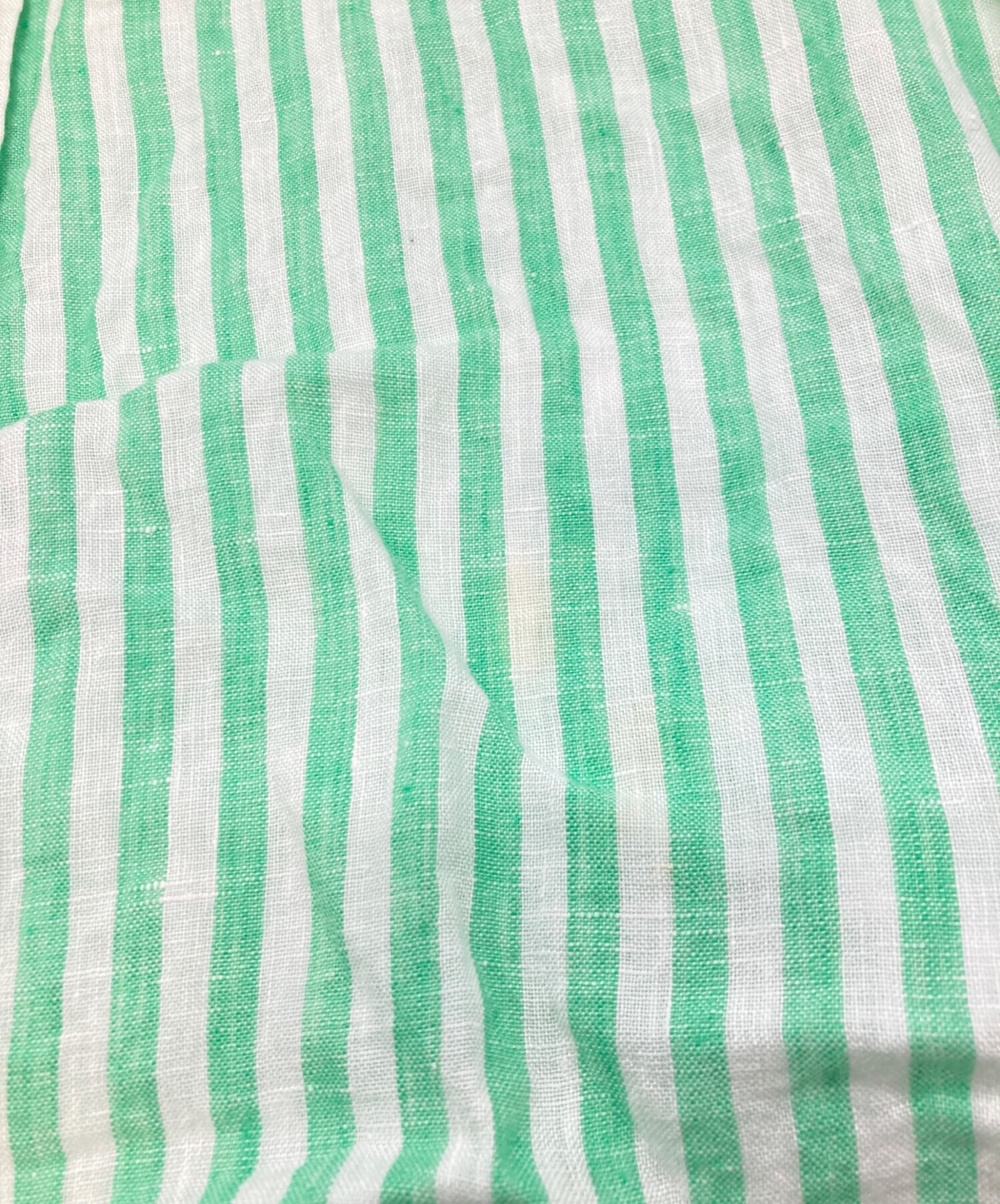 Ralph Lauren 00s リネン混 ストライプシャツ L グリーン 中古・古着通販】POLO RALPH LAUREN (ポロ・ラルフローレン) リネン