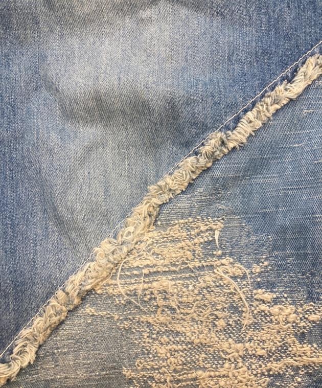 中古・古着通販】TAAKK (ターク) DENIM ESCARGOT FLARE インディゴ
