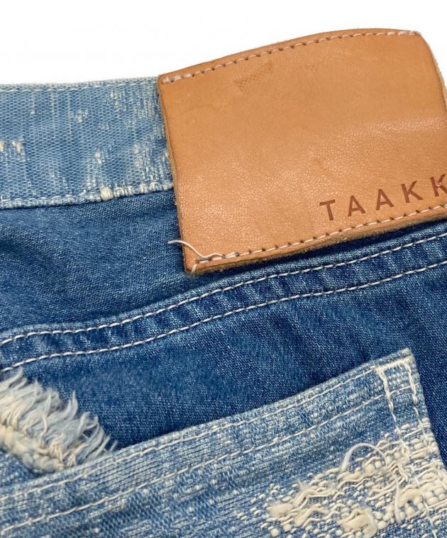 中古・古着通販】TAAKK (ターク) DENIM ESCARGOT FLARE インディゴ