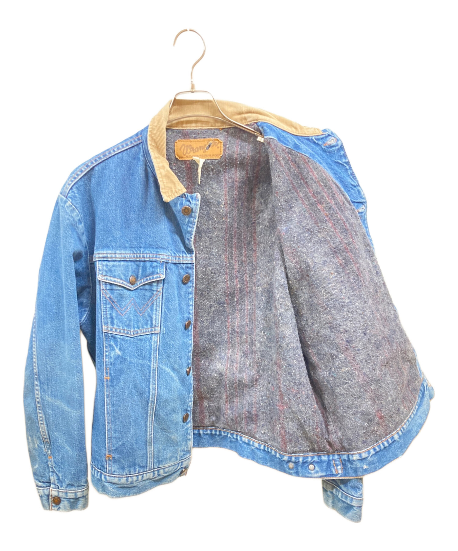 中古・古着通販】Wrangler (ラングラー) M-159裏地ブランケットデニム