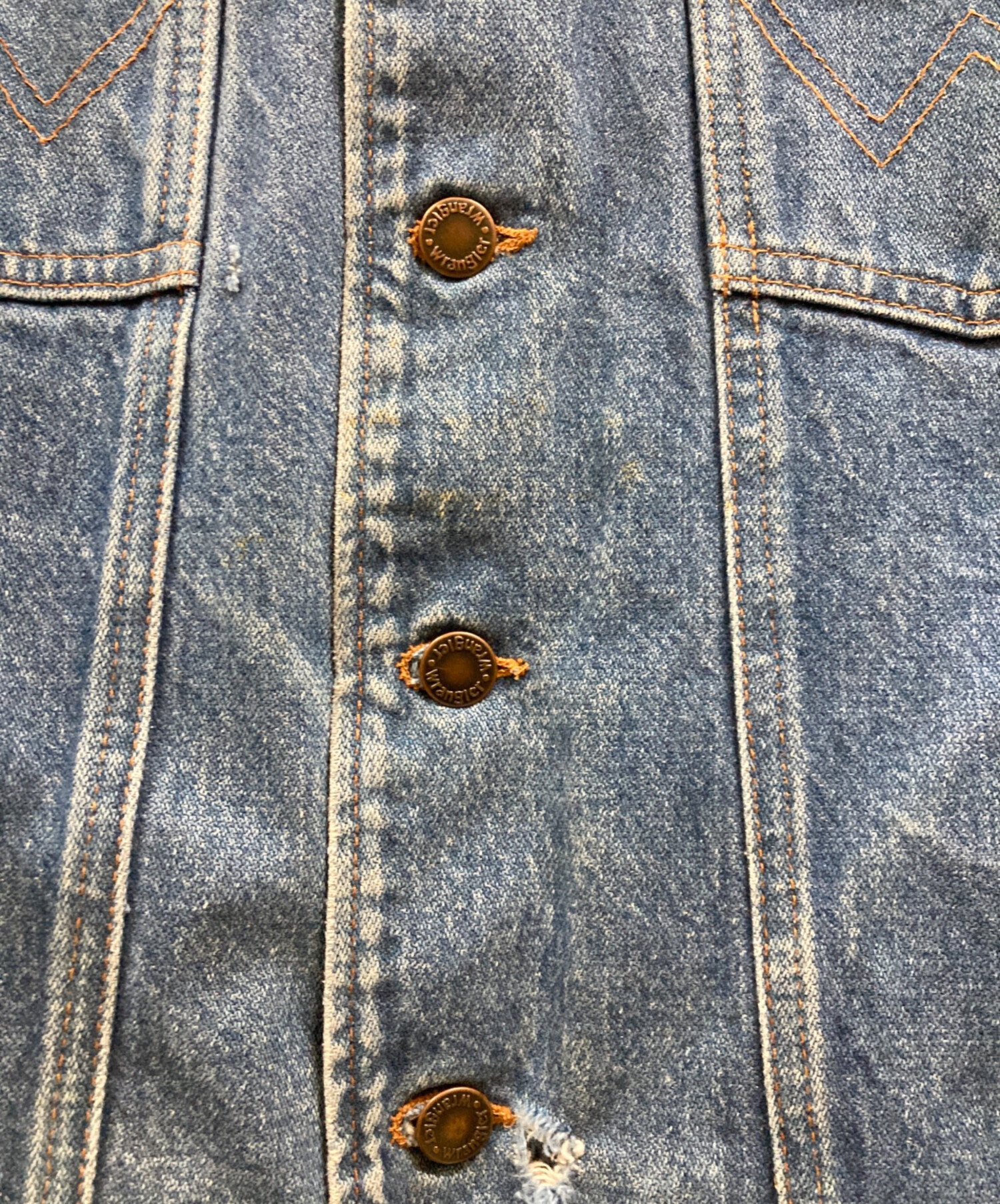 中古・古着通販】Wrangler (ラングラー) M-159裏地ブランケットデニム