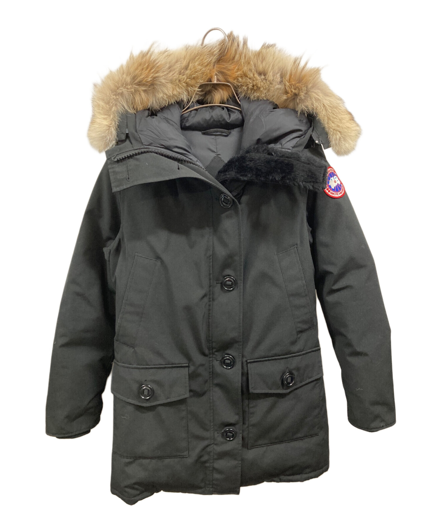 中古・古着通販】CANADA GOOSE (カナダグース) BRONTE PARKA ブラック