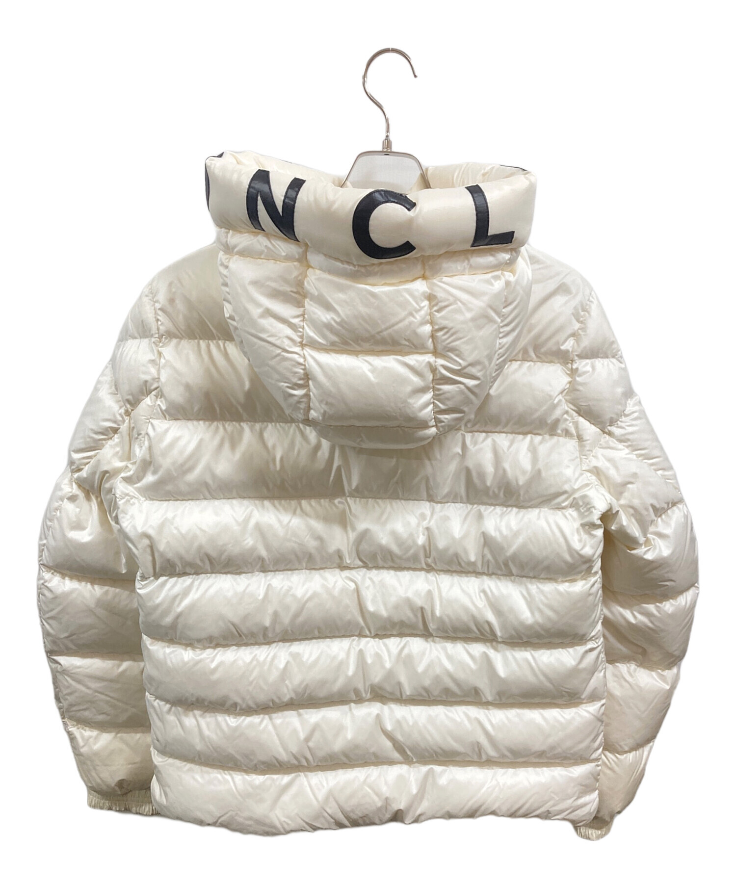 モンクレール サイズ:6  SALZMAN ネックロゴダウンジャケット 中古 OM10 中古・古着通販】MONCLER (モンクレール) SALZMAN ダウンジャケット
