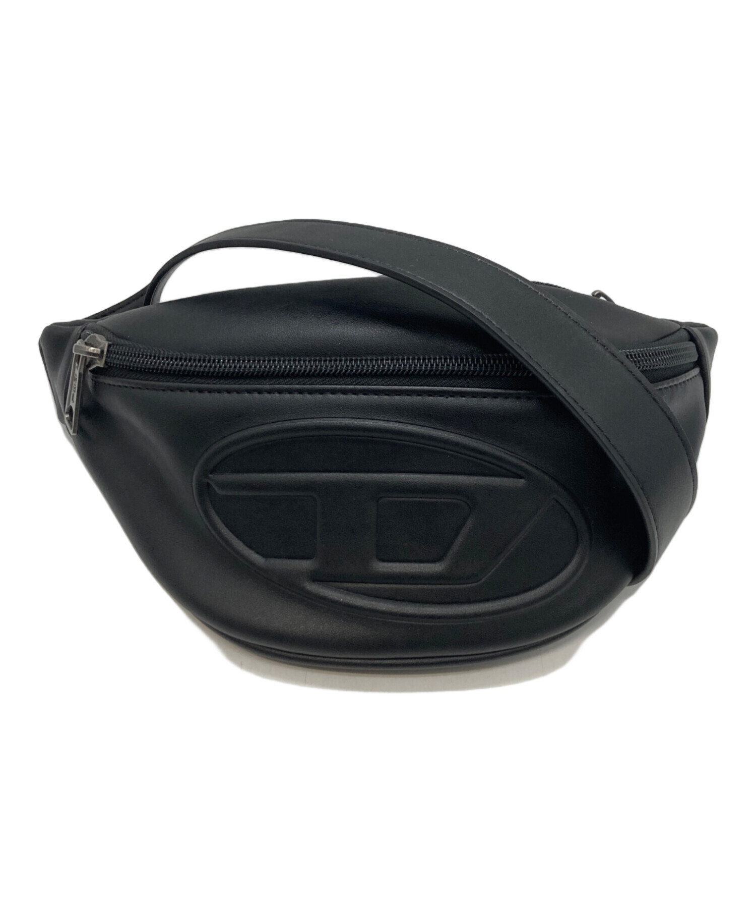 未使用品 DIESEL ディーゼル ビッグDロゴ ボディバッグ 中古・古着通販】DIESEL (ディーゼル) ロゴボディバッグ ブラック