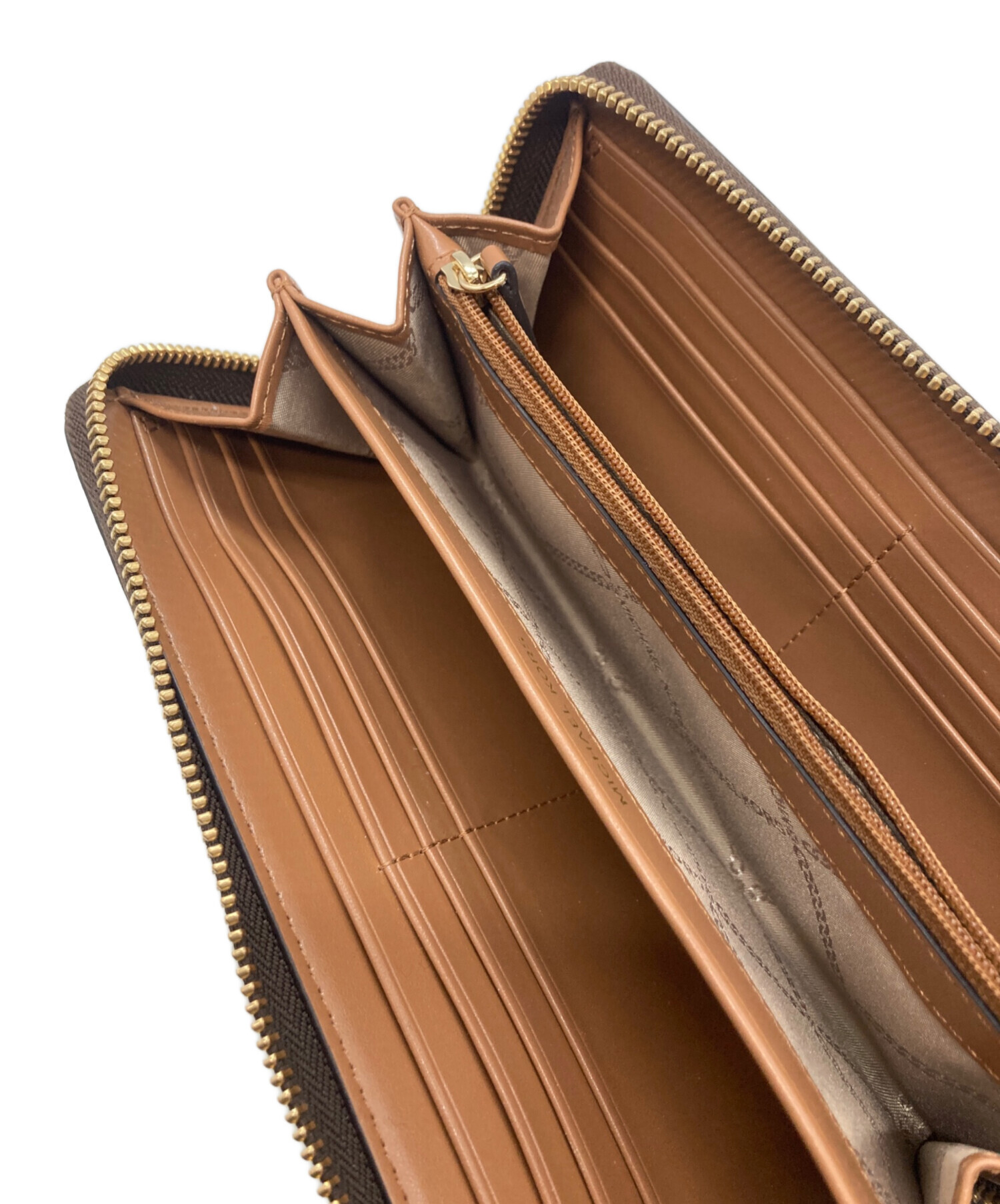 中古・古着通販】MICHAEL KORS (マイケル・コース) 長財布 ブラウン