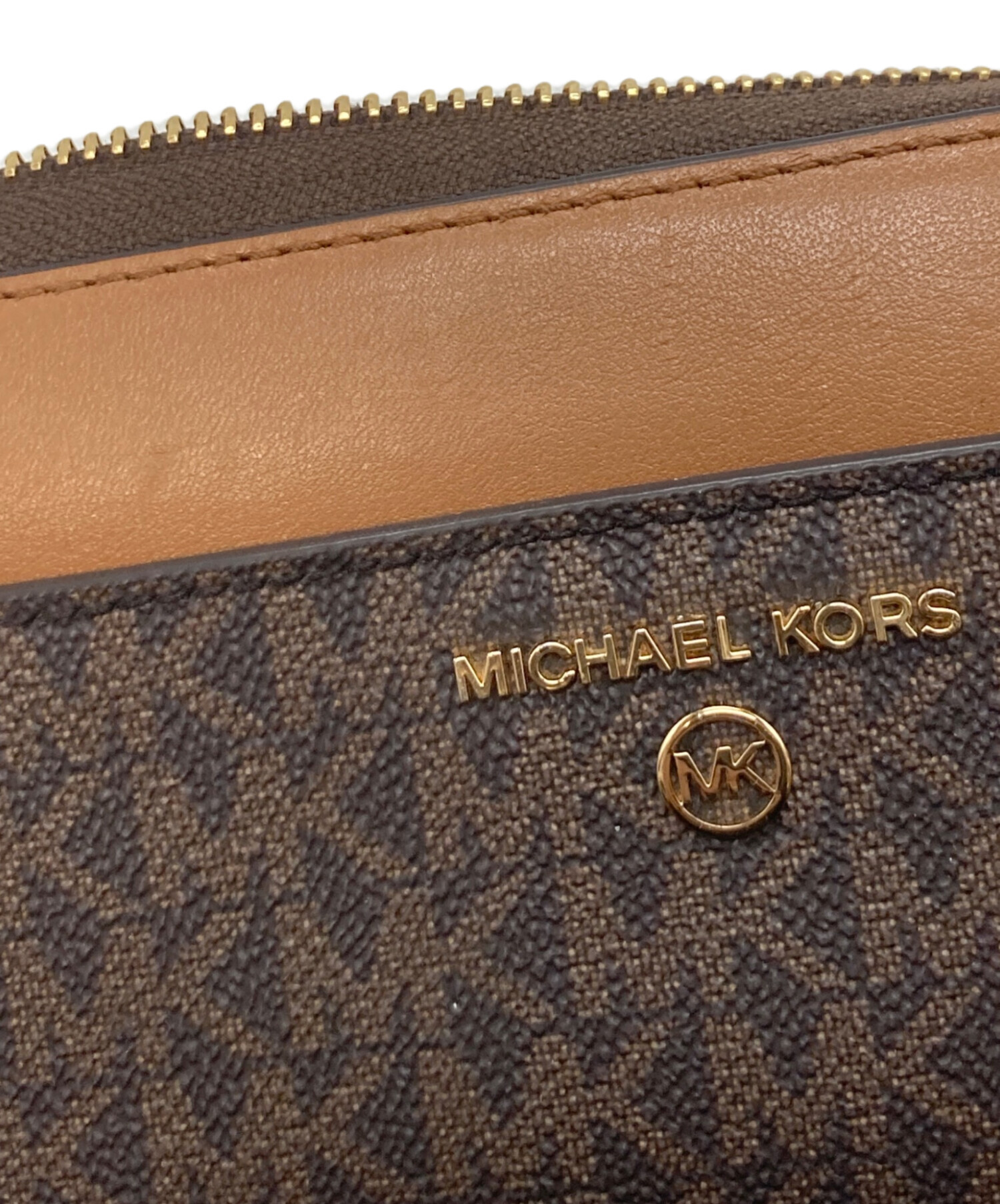 中古・古着通販】MICHAEL KORS (マイケル・コース) 長財布 ブラウン
