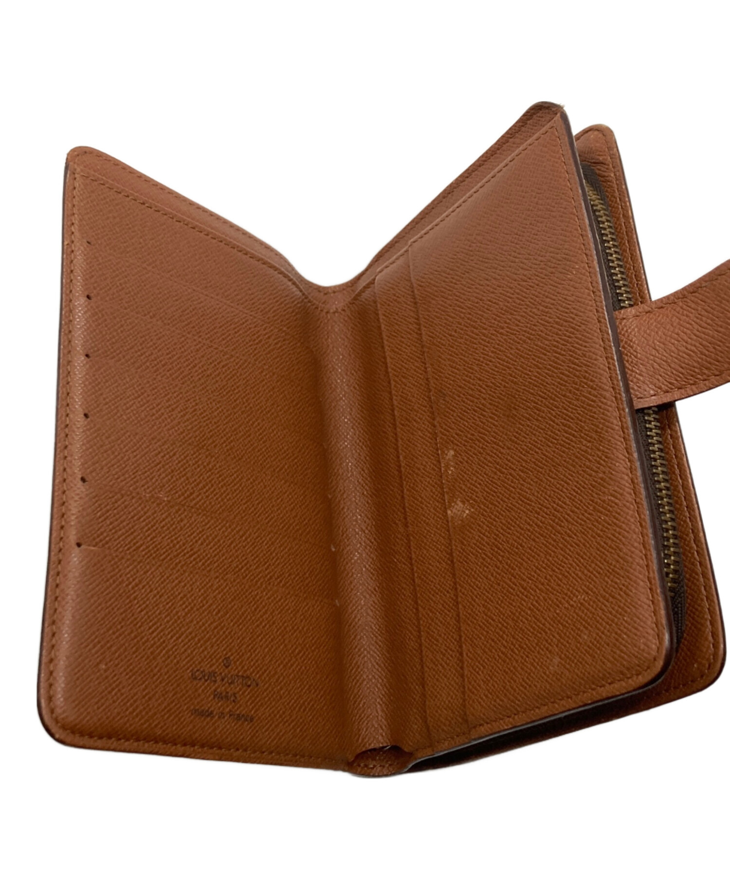 中古・古着通販】LOUIS VUITTON (ルイ ヴィトン) 2つ折り財布 ブラウン