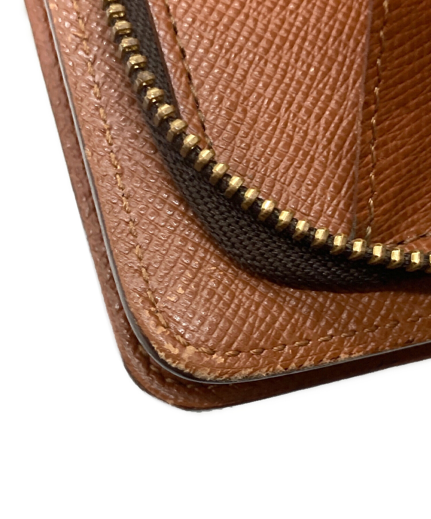 中古・古着通販】LOUIS VUITTON (ルイ ヴィトン) 2つ折り財布 ブラウン