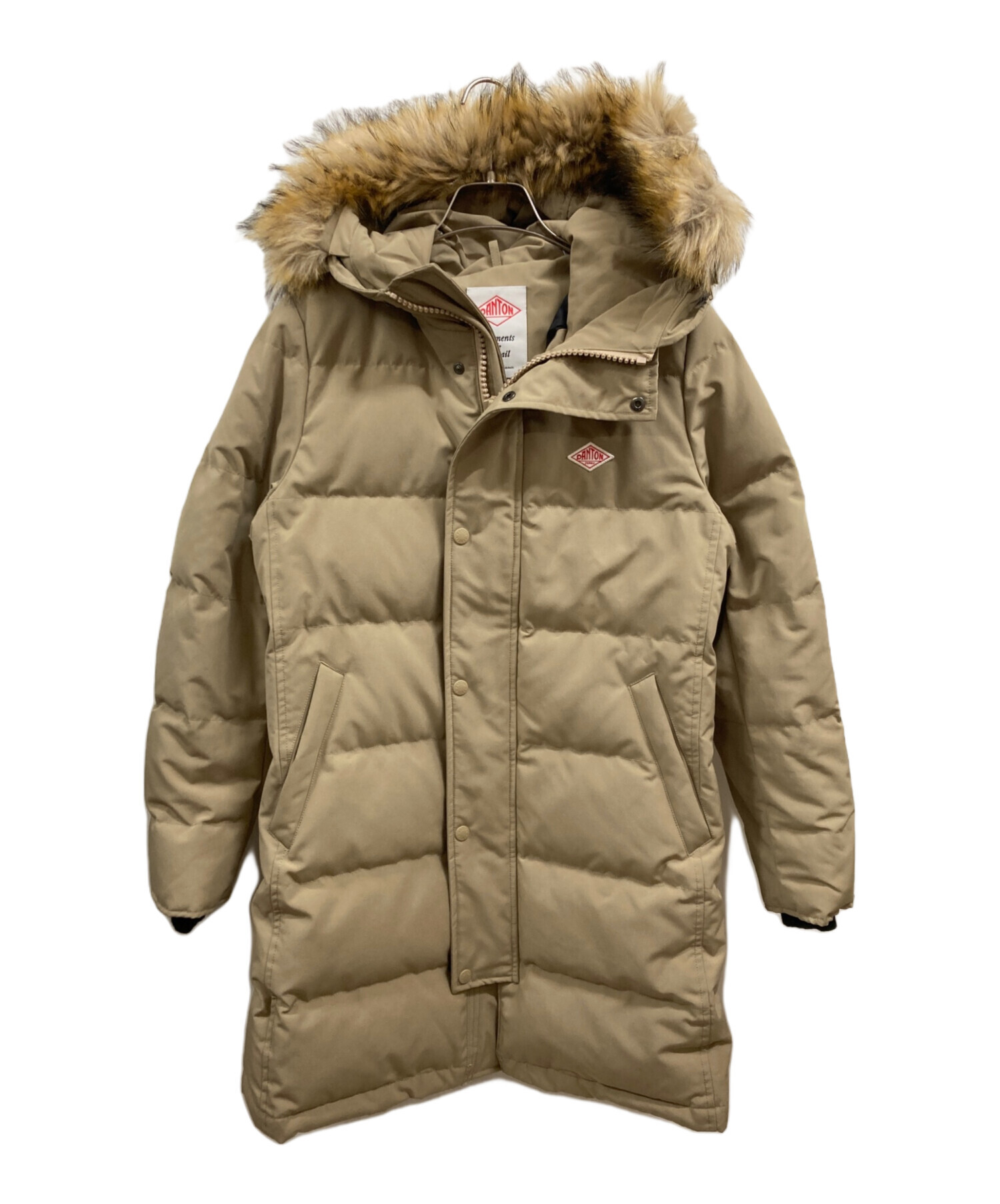 中古・古着通販】DANTON (ダントン) ロングダウンコート ベージュ