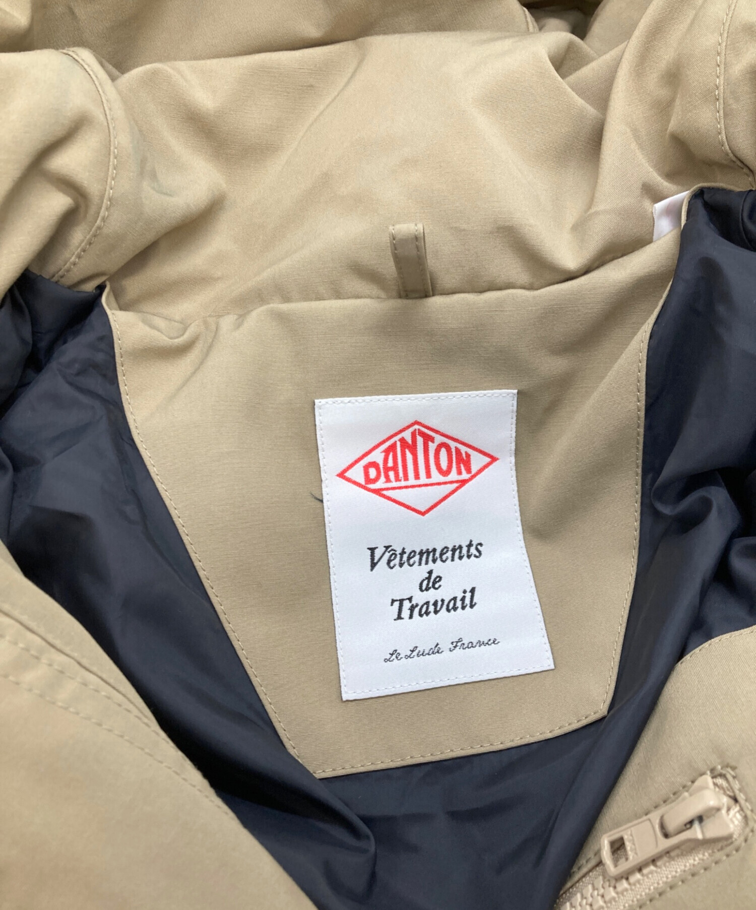 中古・古着通販】DANTON (ダントン) ロングダウンコート ベージュ