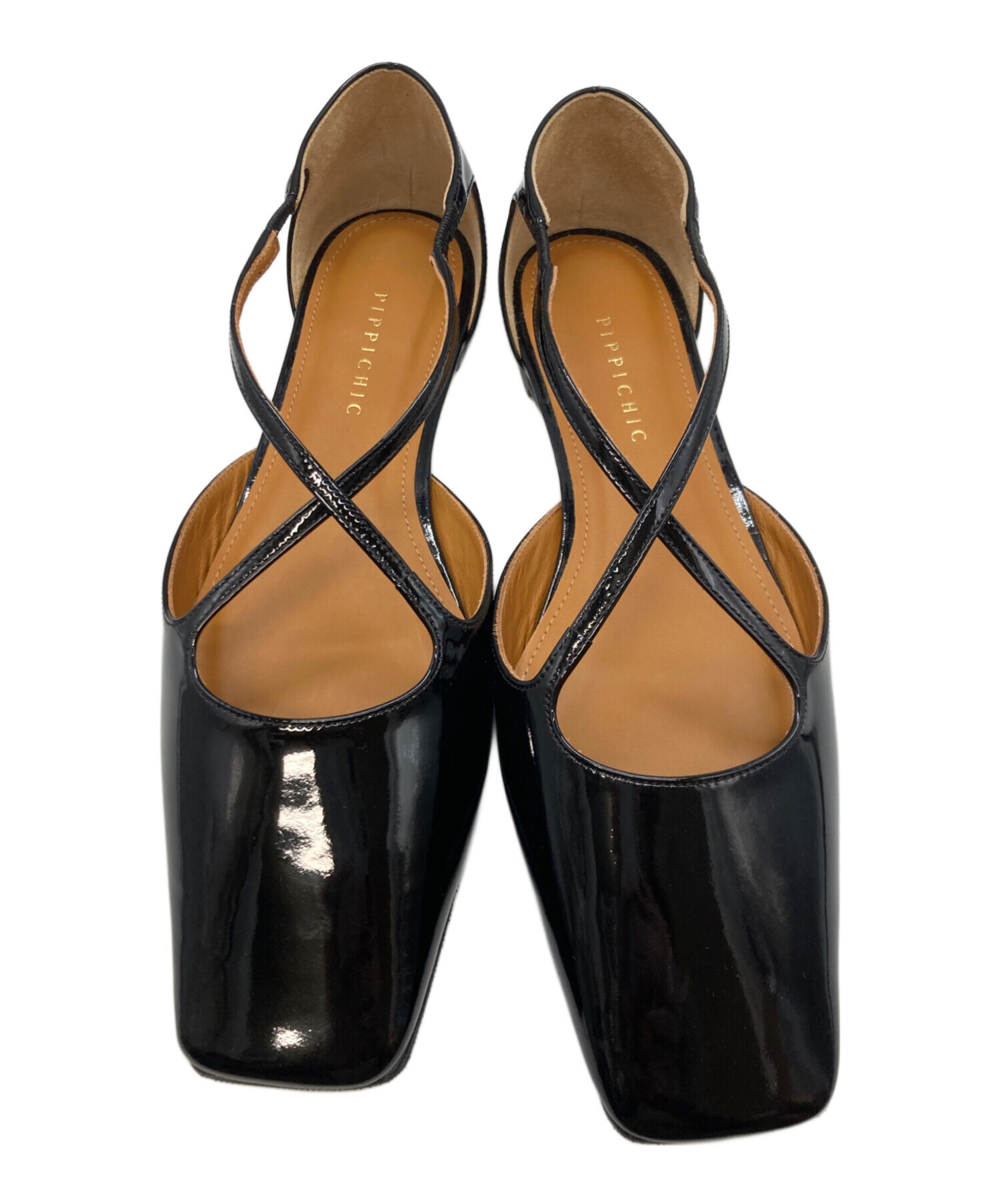 【新品未使用】PIPPICHIC AMBER アンバー　ゴールド 37.5 中古・古着通販】Pippichic (ピッピシック) AMBER TOE SHOES 6