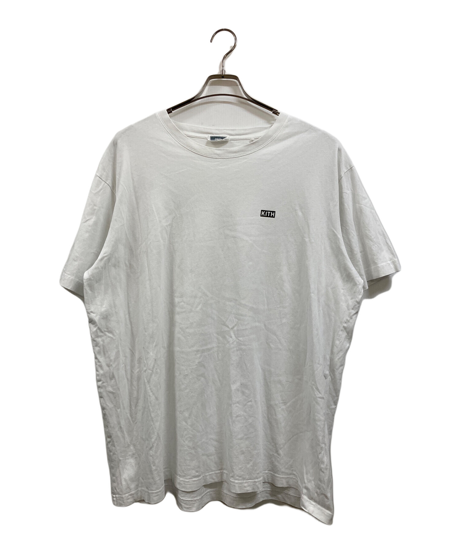 中古・古着通販】KITH (キス) ボックスロゴTシャツ ホワイト サイズ