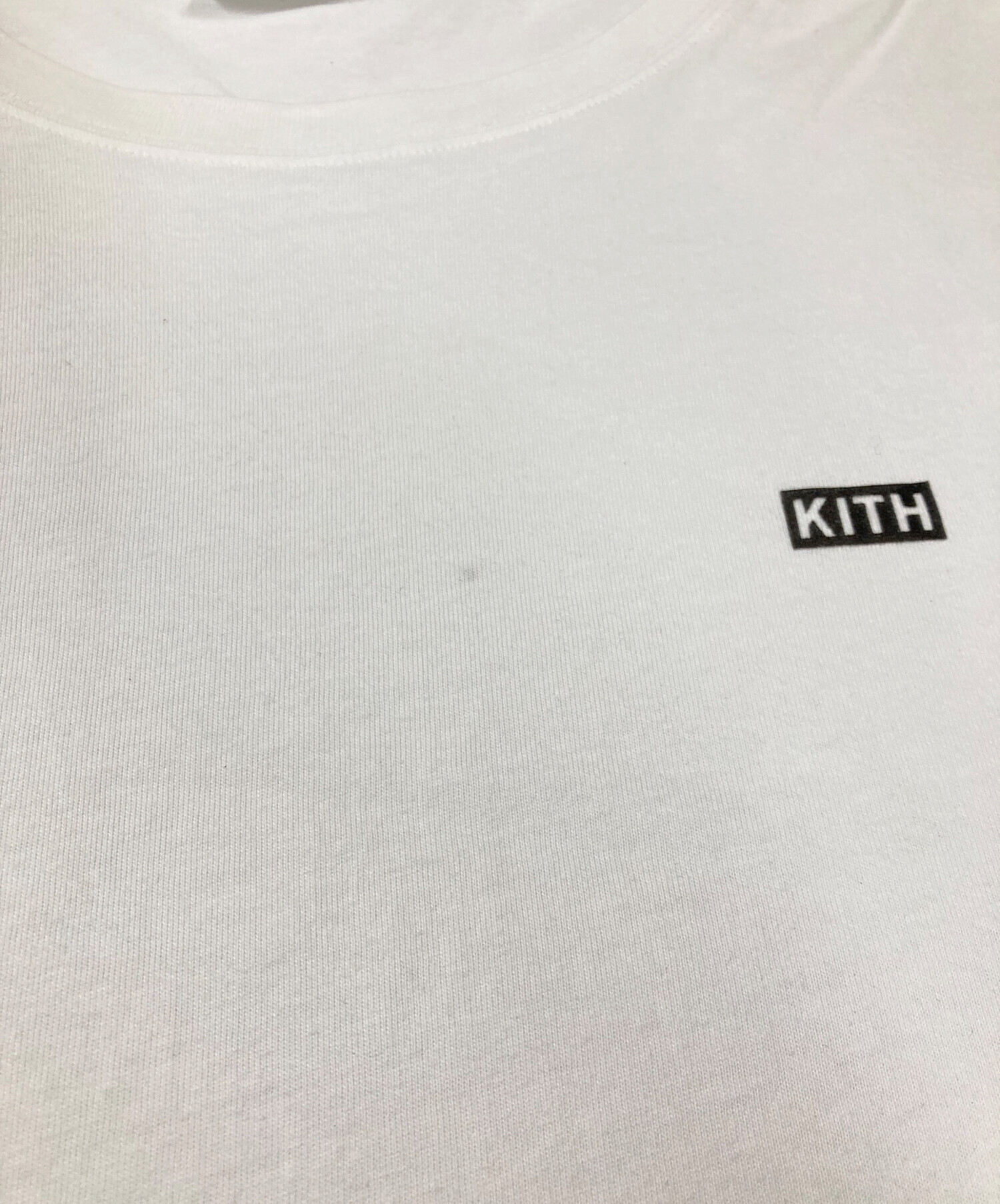 中古・古着通販】KITH (キス) ボックスロゴTシャツ ホワイト サイズ