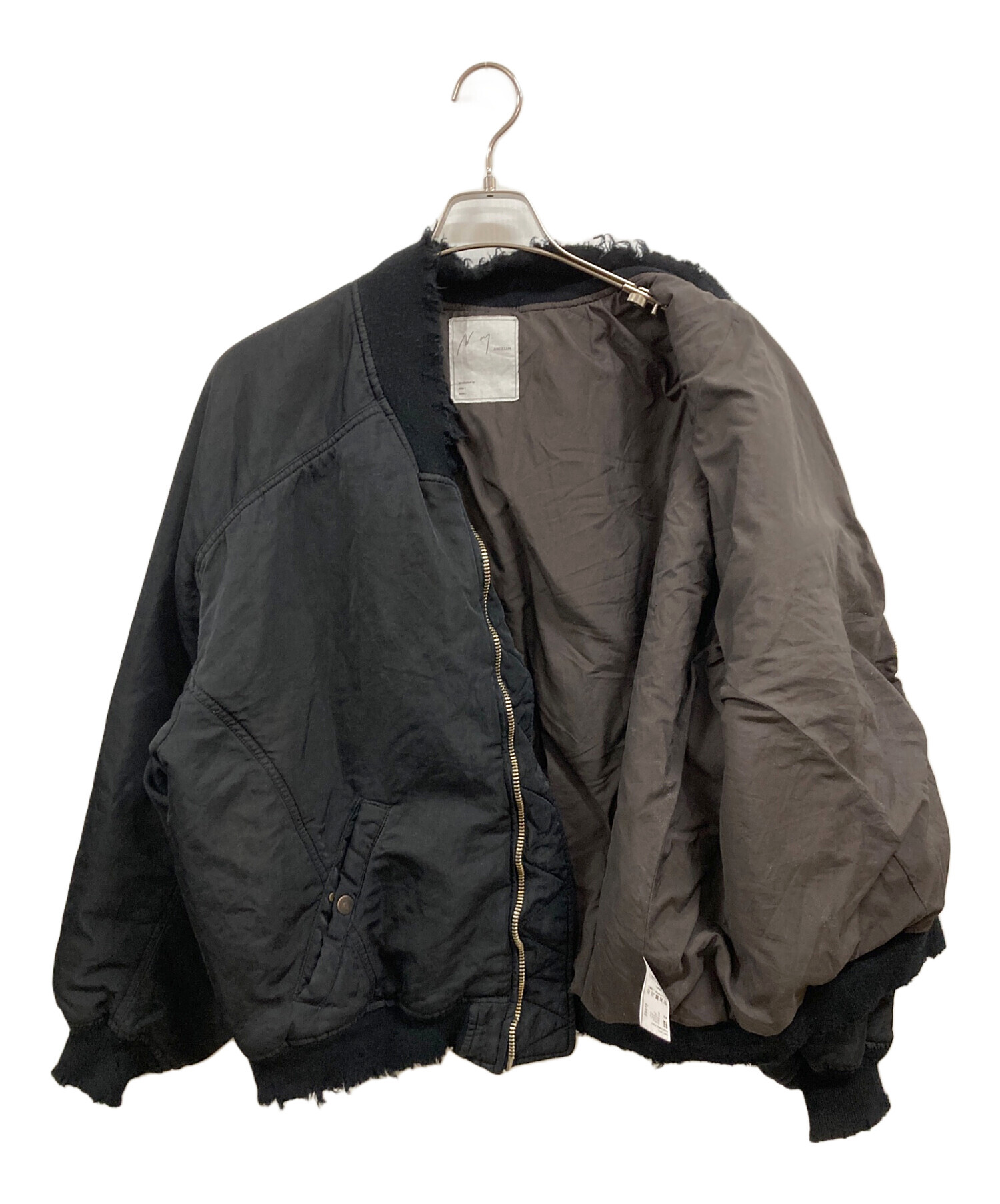 i*a様 ANCELLM FADED BOMBER JACKET サイズ2 FADED BOMBER JACKET(BLACK) – ANCELLM