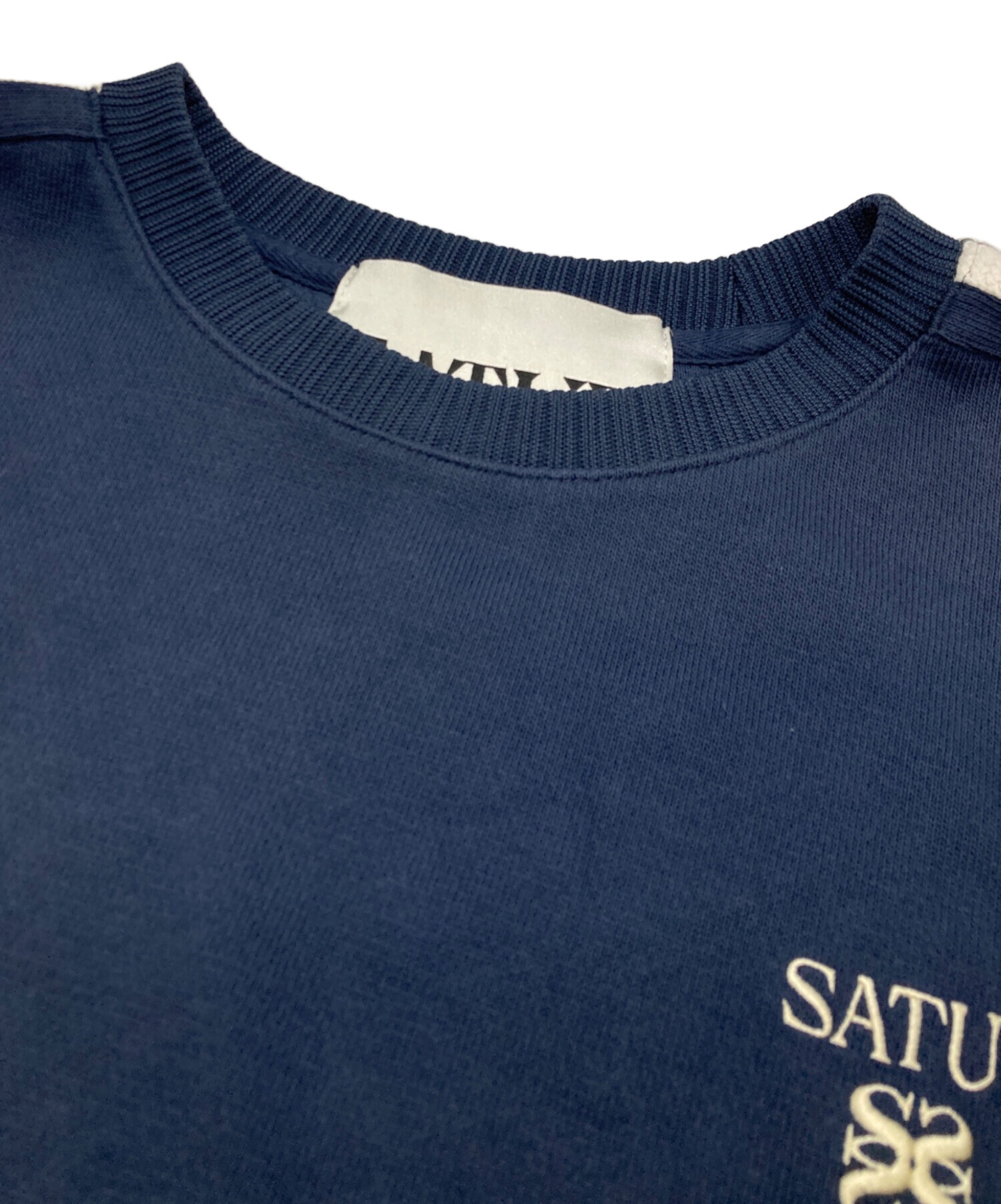 中古・古着通販】SATUR (セター) LAWTON SWEATSHIRTS ネイビー サイズ