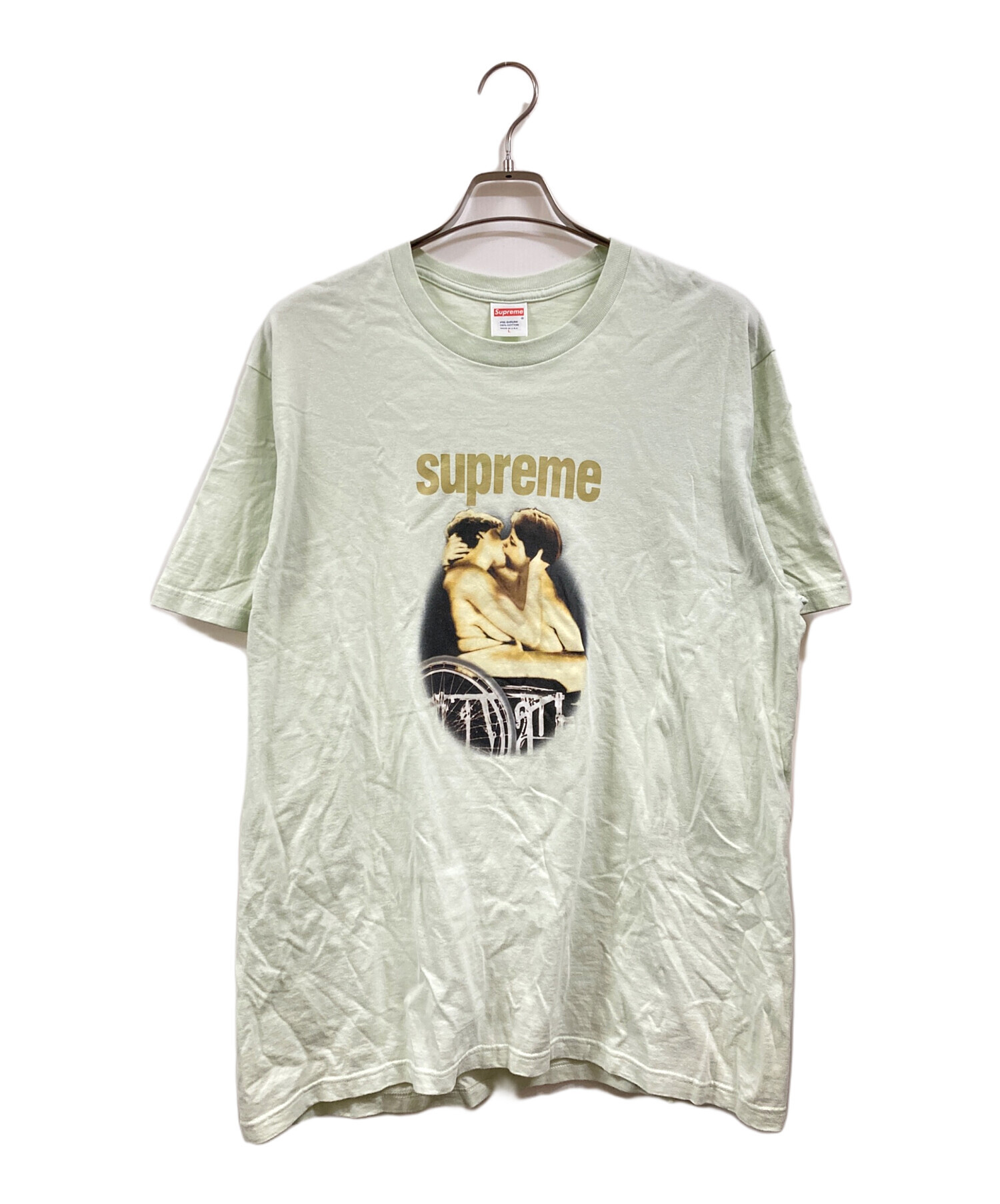 中古・古着通販】SUPREME (シュプリーム) Kiss Tee グリーン サイズ:L 