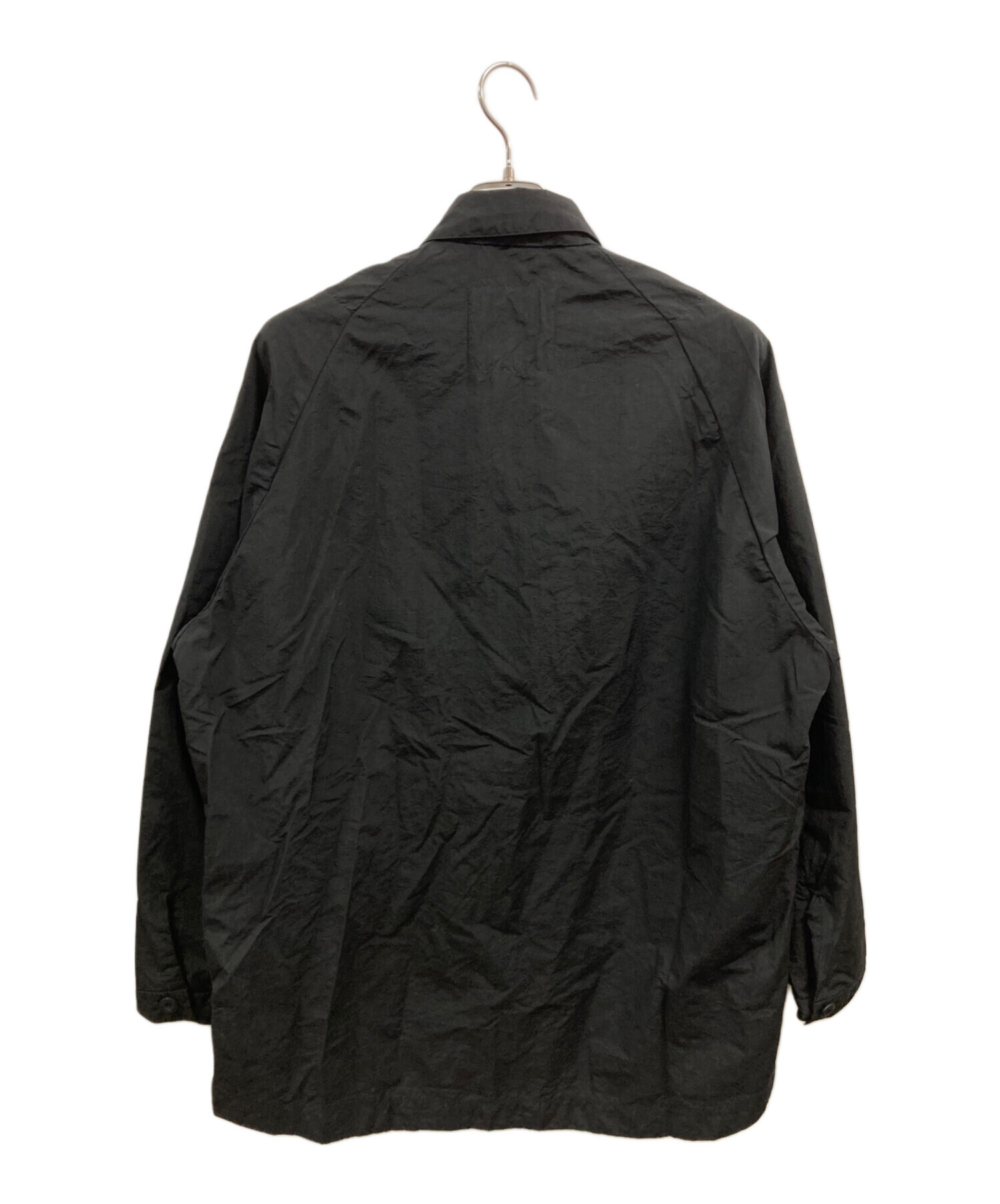 中古・古着通販】TEATORA (テアトラ) CARTRIDGE SHIRT P ブラック