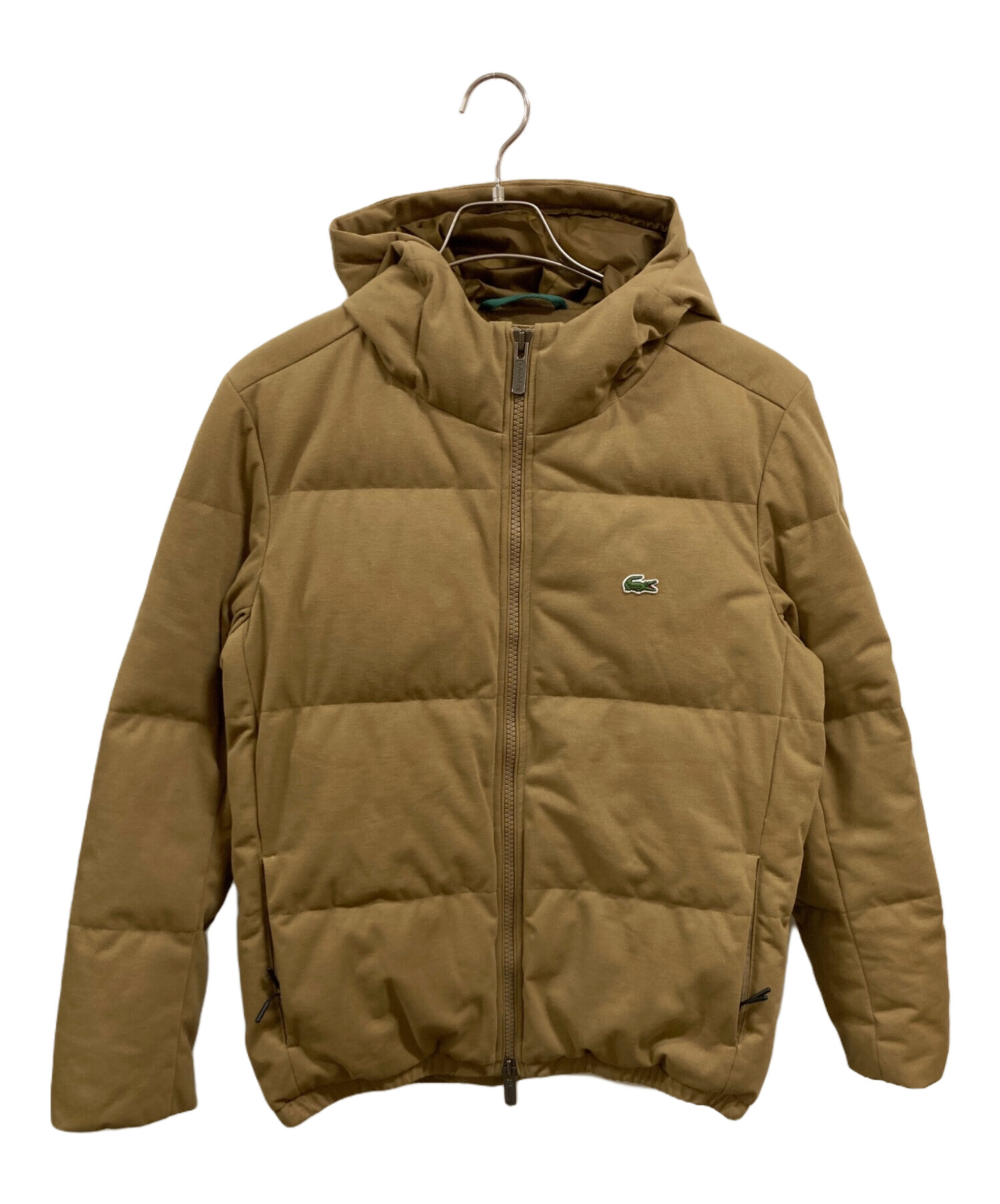 中古・古着通販】LACOSTE (ラコステ) ピケダウンジャケット ベージュ