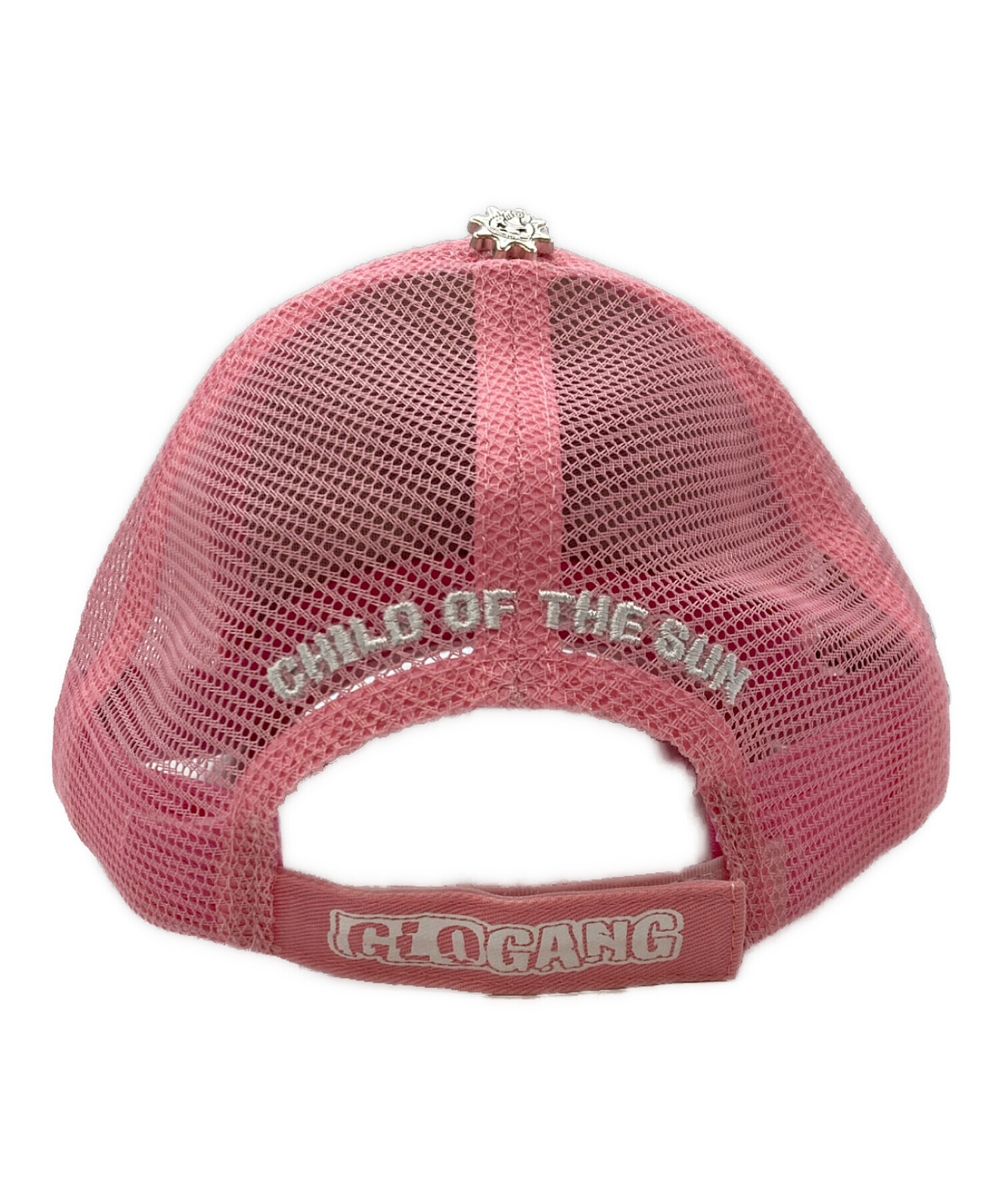 中古・古着通販】GLOGANG (グローギャング) メッシュキャップ ピンク
