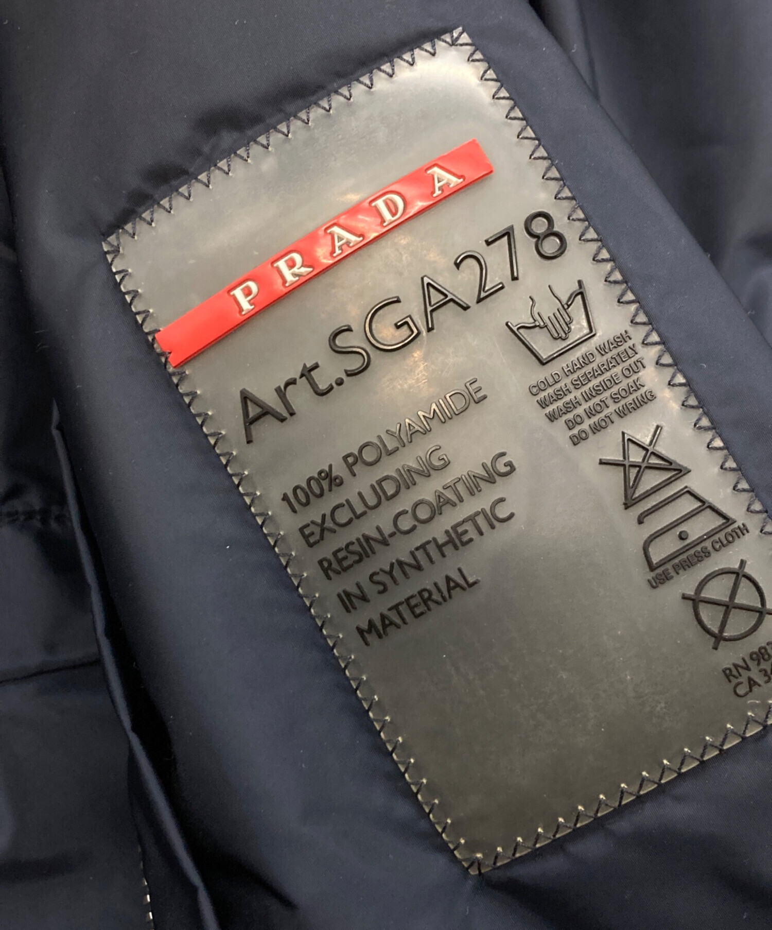 中古・古着通販】PRADA SPORTS (プラダスポーツ) トライアングルロゴ