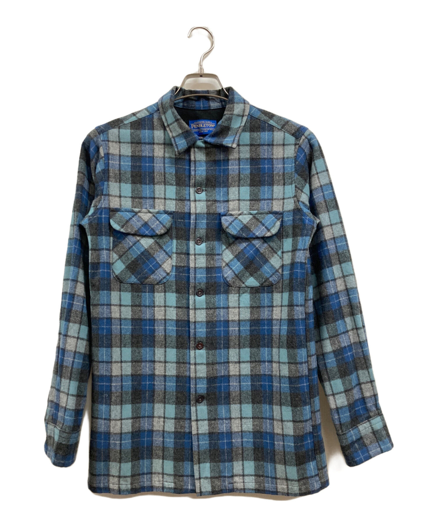 中古・古着通販】PENDLETON (ペンドルトン) BOARD SHIRT ブルー サイズ