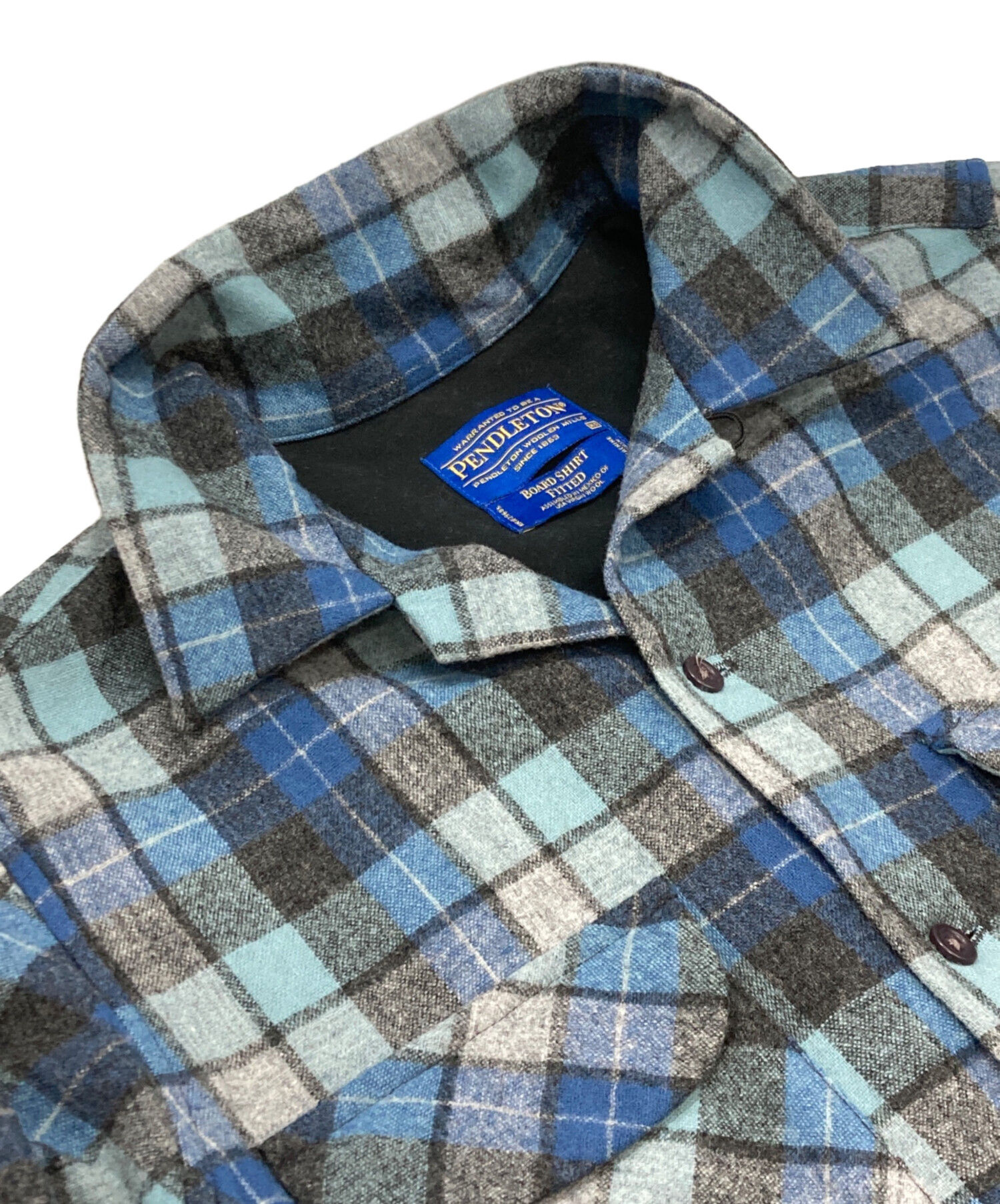 中古・古着通販】PENDLETON (ペンドルトン) BOARD SHIRT ブルー サイズ
